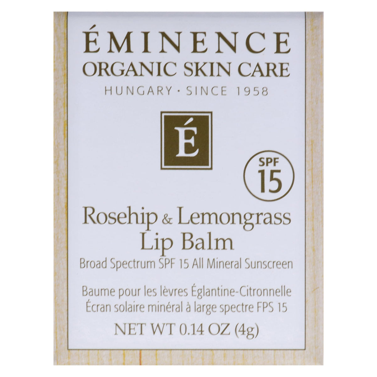 Rosehip and Lemongrass Lip Balm SPF 15 by Eminence for - Eminence Official Imagery - 6