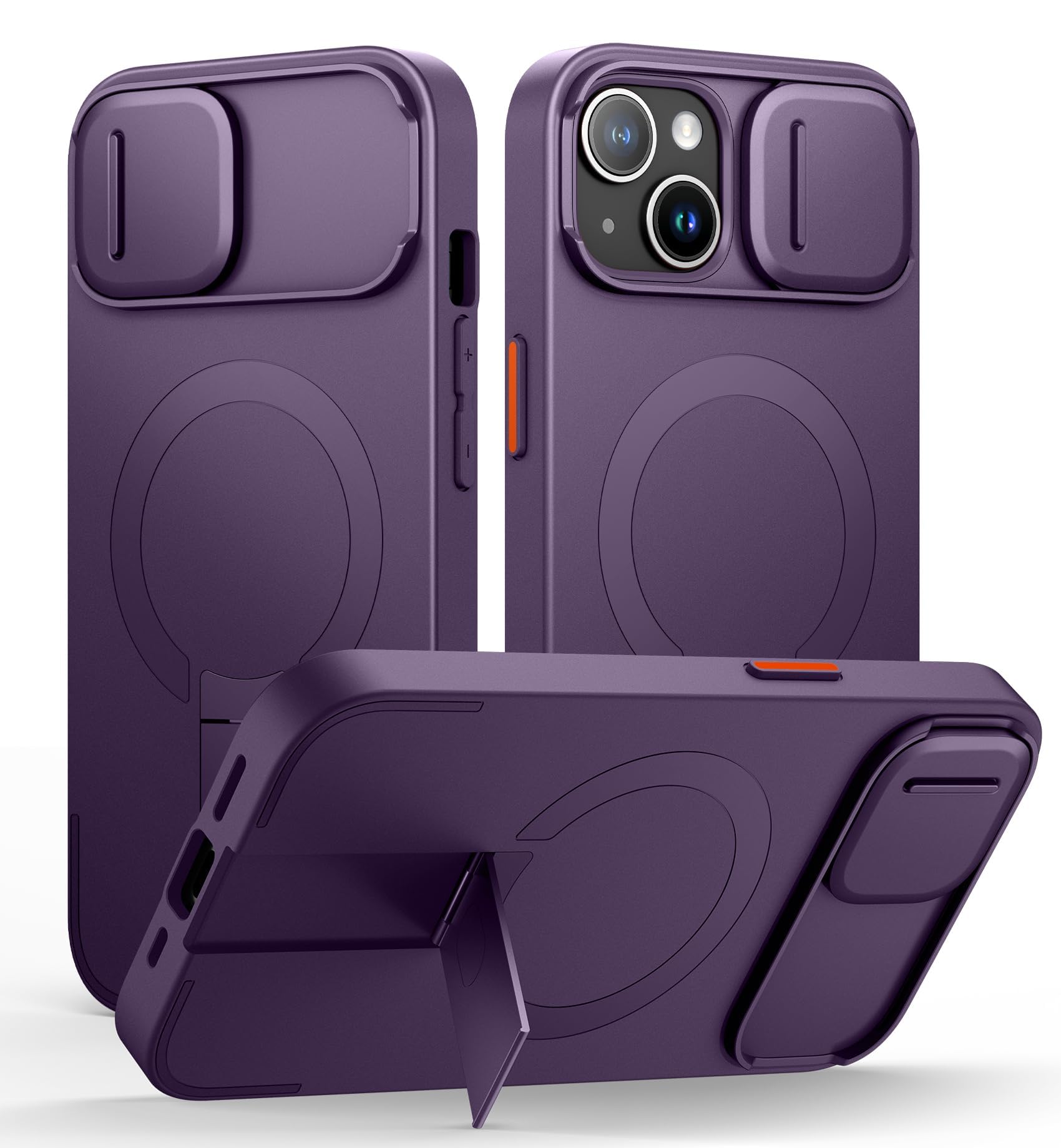 SURITCH for iPhone 13 14 Case with Magnetic Camera Slide - SURITCH Official Imagery - 2