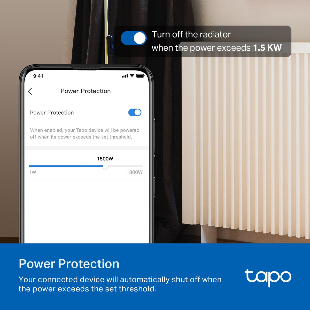 Tapo Smart Plug Matter Compatible Energy Monitoring P110M - Tapo Official Imagery - 8