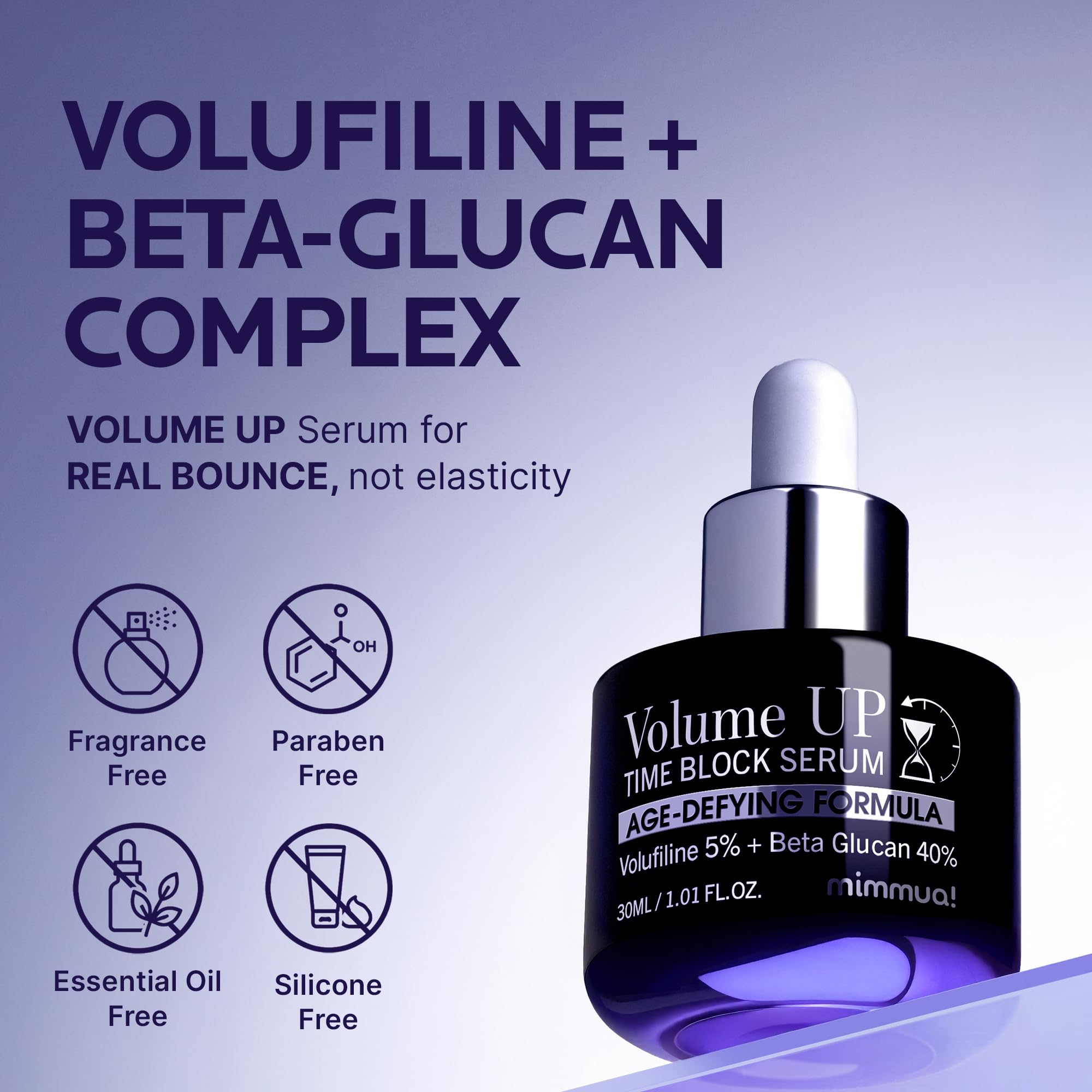 Volume UP Time Block Serum - mimmua! Official Imagery - 3