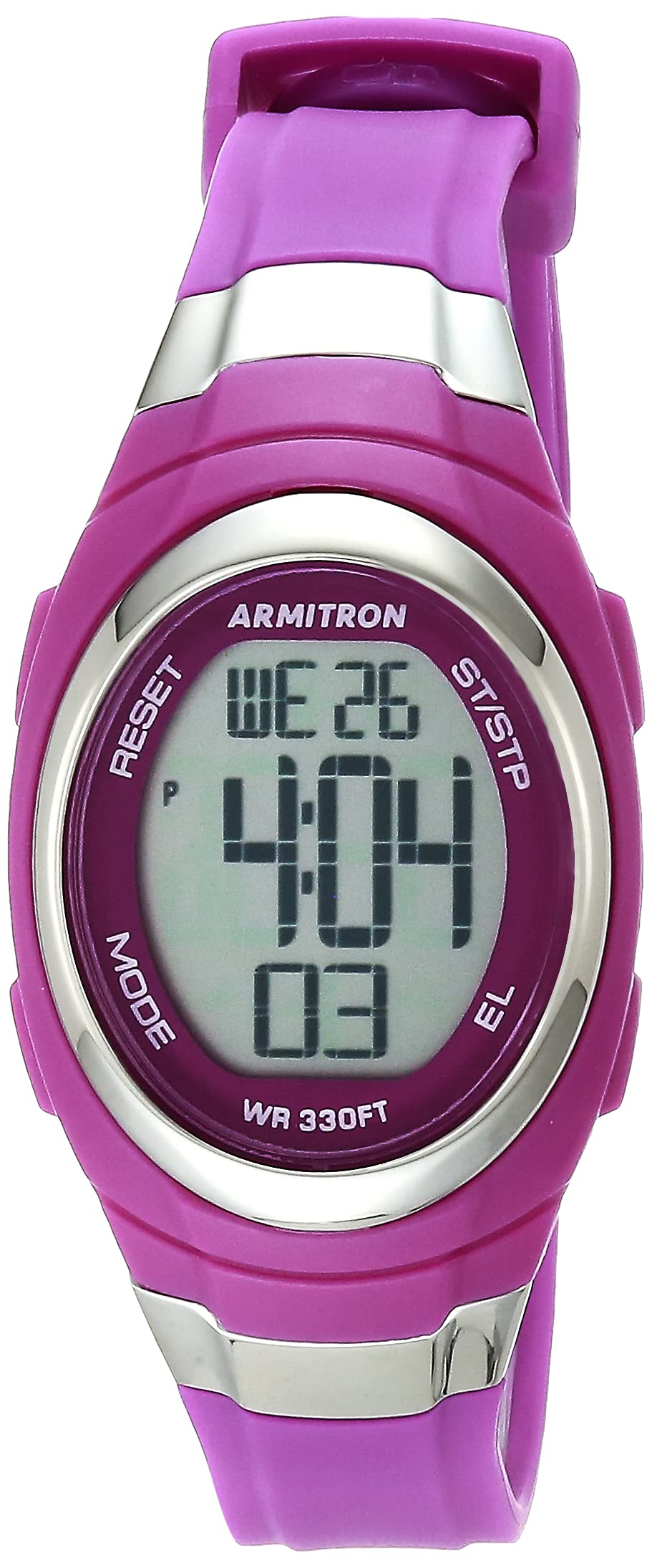 Armitron Sport Women s Digital Chronograph Resin Strap Watch - Armitron Official Imagery - 8