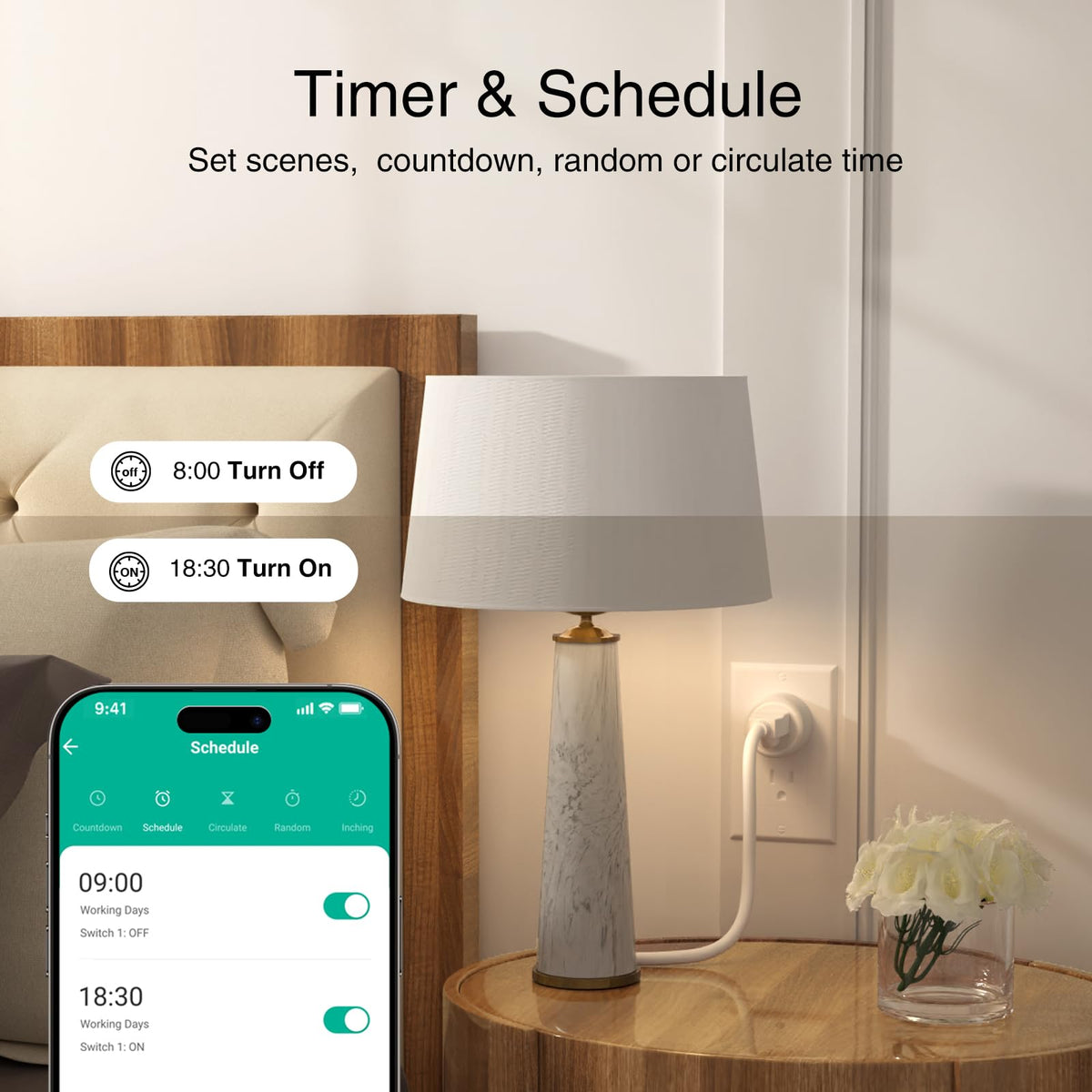GHome Smart Plug WiFi Smart Plugs that Work with Alexa and - GHome Smart Official Imagery - 5