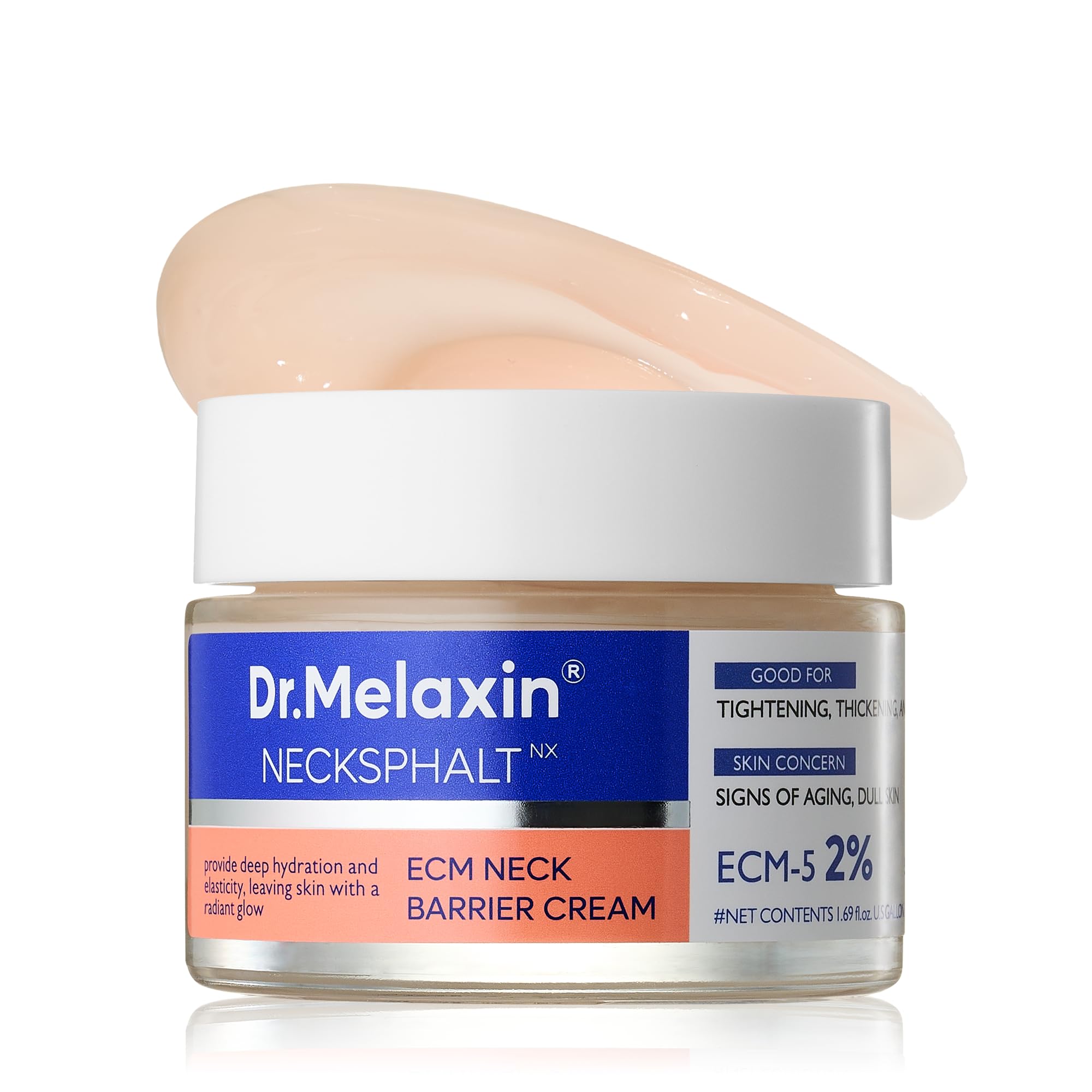Dr.Melaxin Necksphalt Firming Cream with ECM - 5 20 & 000ppm & Firming & Lifting Neck - Dr.Melaxin Official Product View 2