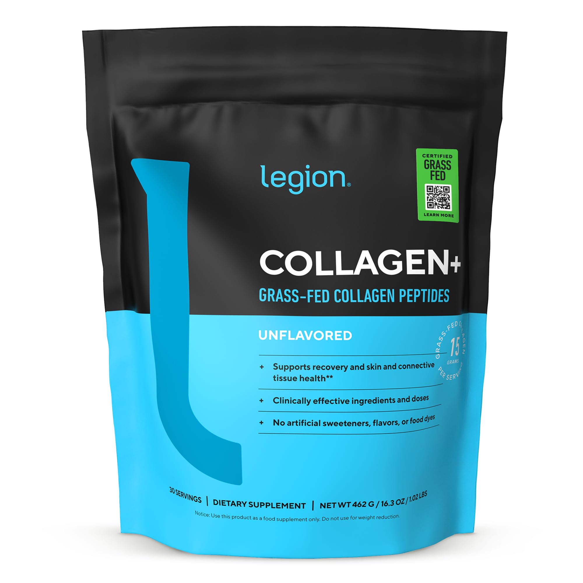 LEGION Athletics Hydrolyzed Collagen Peptides Powder - LEGION Official Imagery - 2