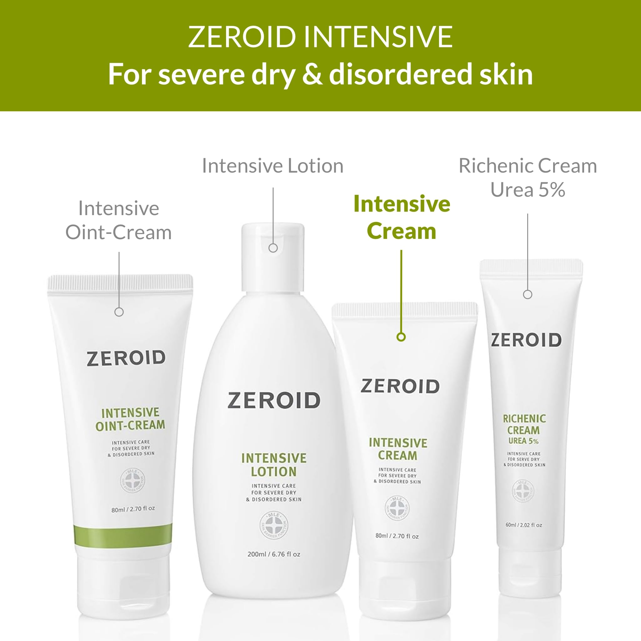 ZEROID Intensive Cream, 2.7 fl oz - ZEROID Official Product View 9