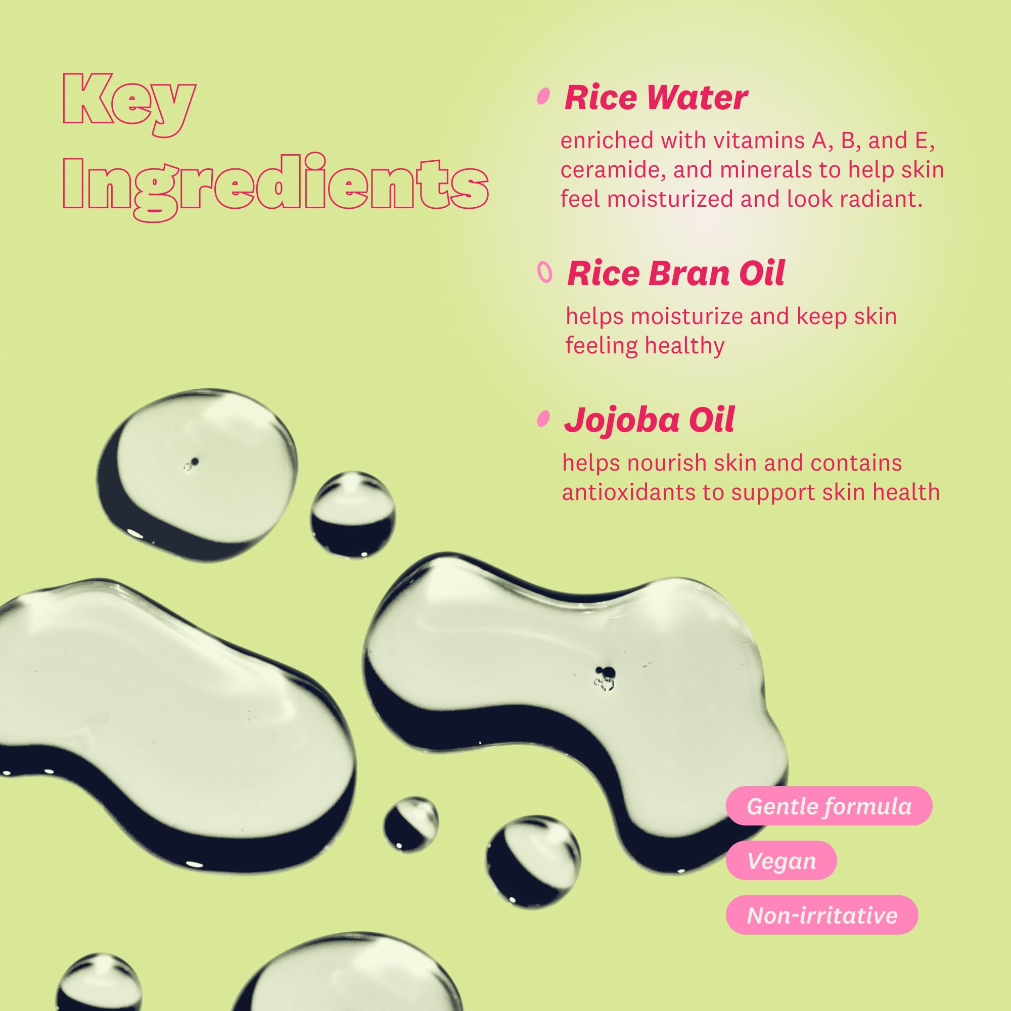 The Face Shop Rice Water Bright Light Facial Cleansing Oil, - The Face Shop