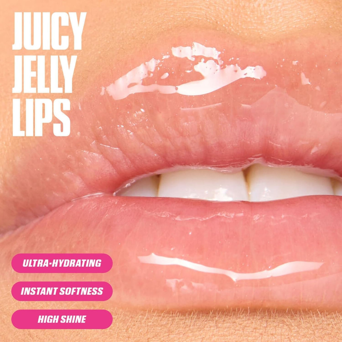 Huda Faux Filler Jelly Lip Oil - Huda Official Imagery - 3