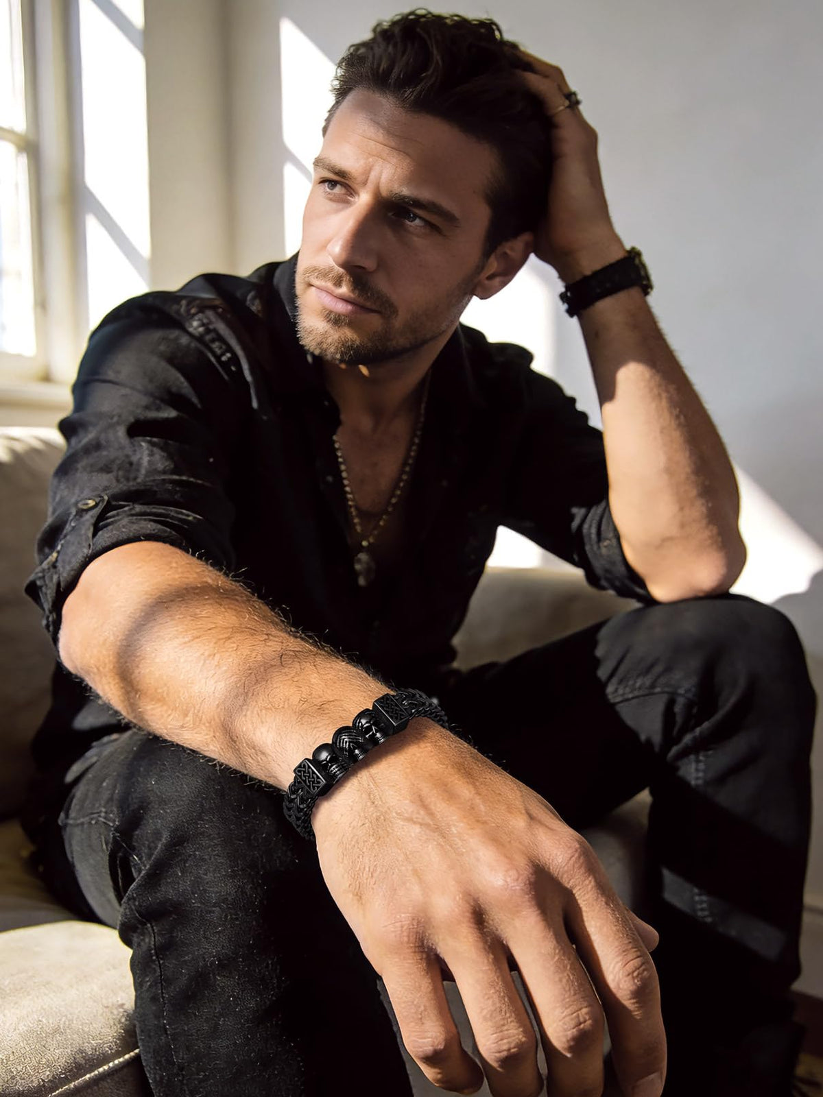 Bandmax Stainless Steel Chunky Heavy Duty Chain Bracelets - Bandmax Official Imagery - 6
