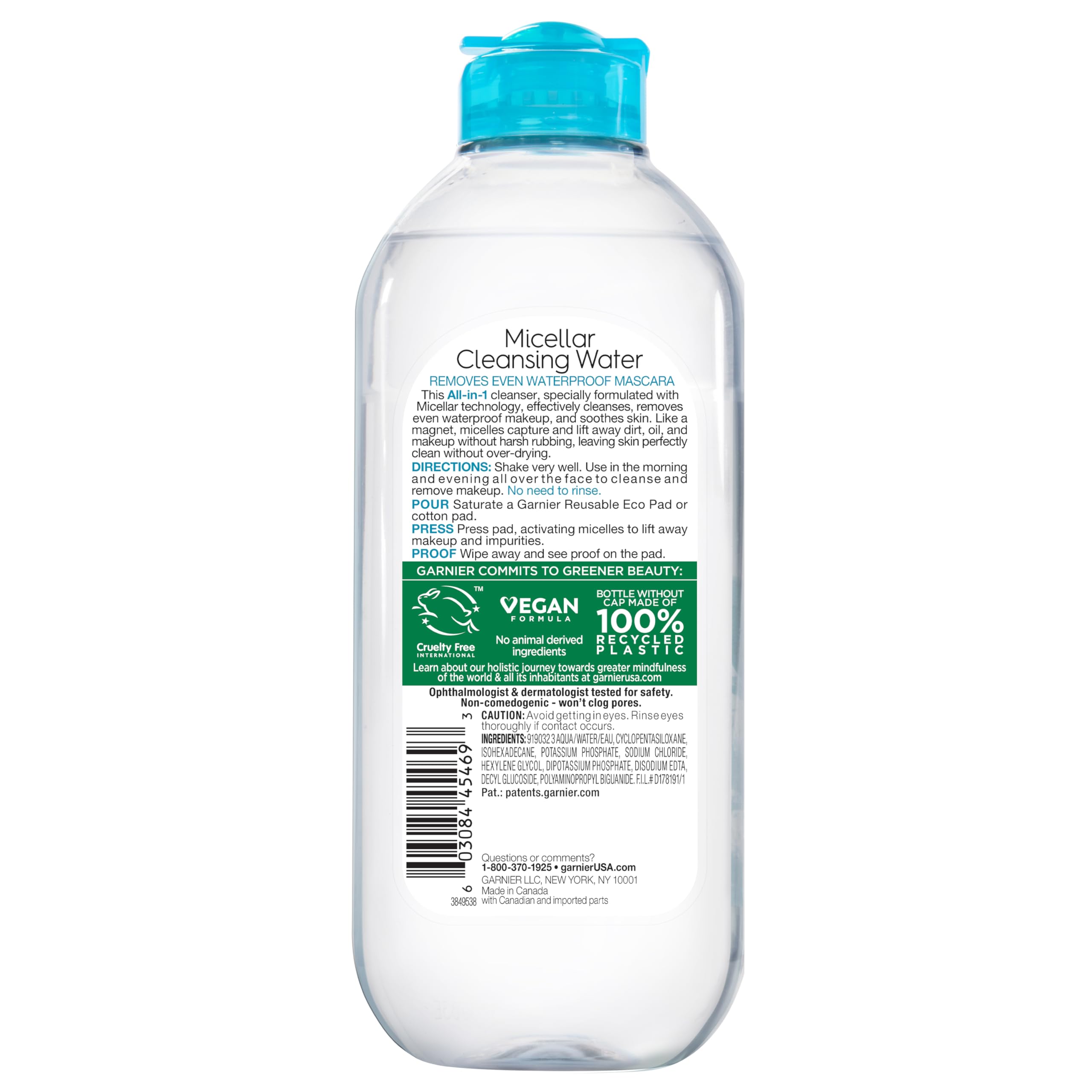 Elefair Tech Garnier Micellar Water For Waterproof Makeup, Hydrating Facial - Elefair Tech Official Product View 9