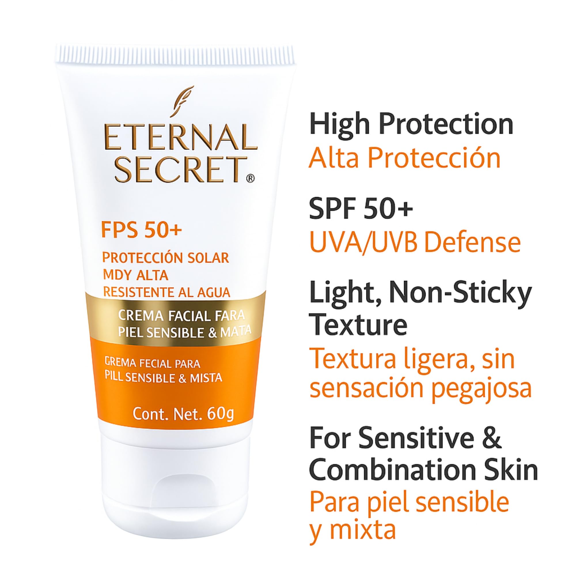 Eternal Secret High Protection Sunscreen for Face - Tu Salud Plus Official Imagery - 6