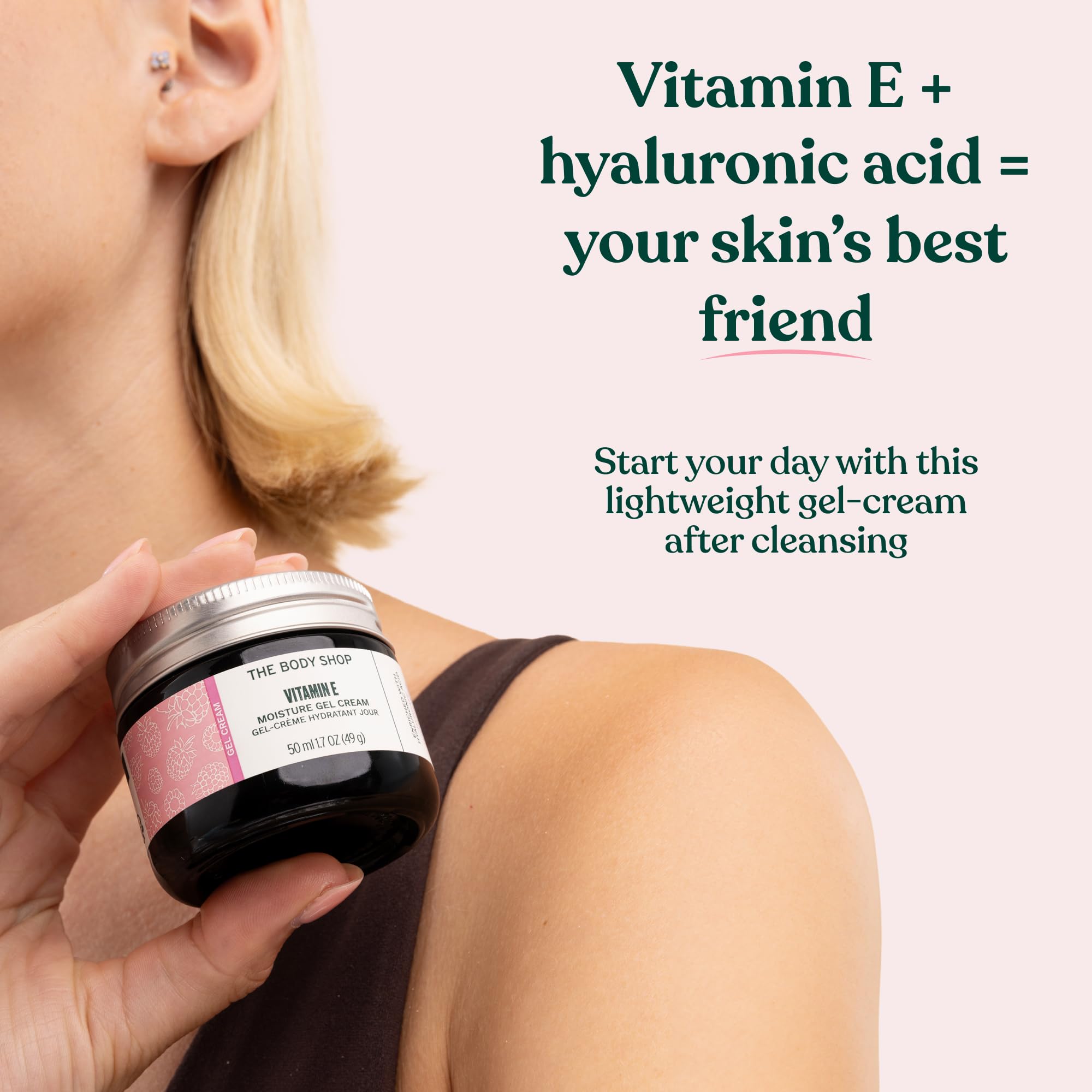 The Body Shop Vitamin E Gel Moisture Cream, 1.7 Oz