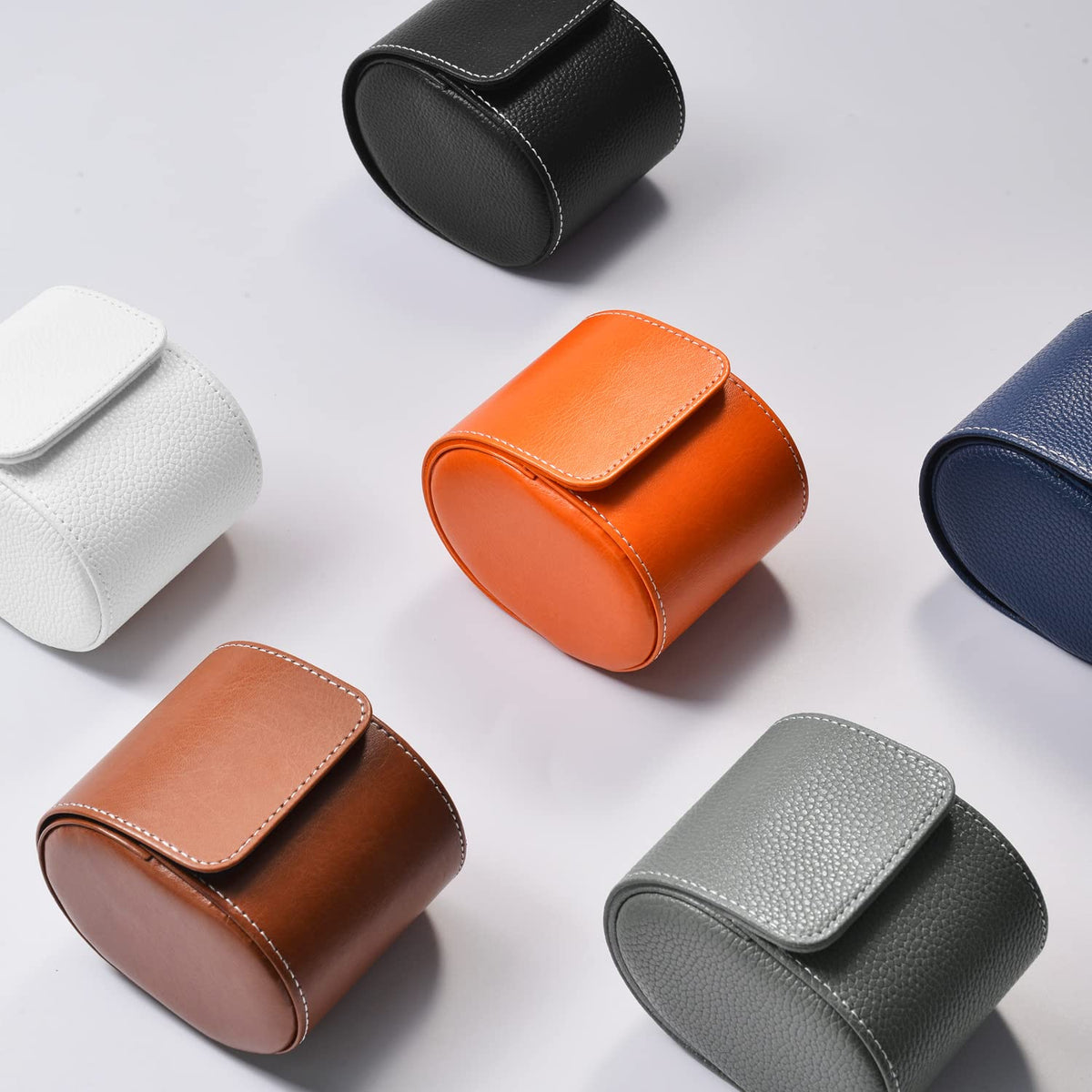 Oirlv Leather Travel Watch Case Single Watch Portable Box - Oirlv Official Imagery - 7