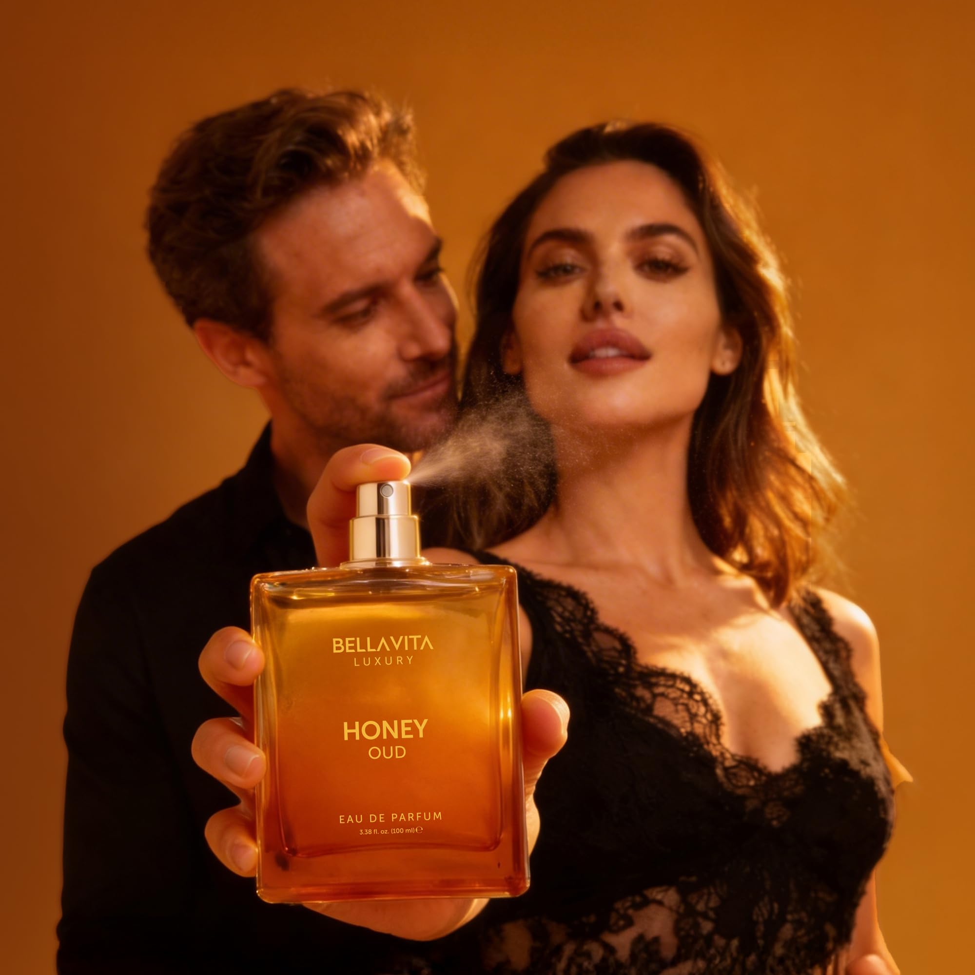 Bellavita Luxury Honey Oud Eau de Parfum - Bella Vita Luxury Official Product Imagery - 4