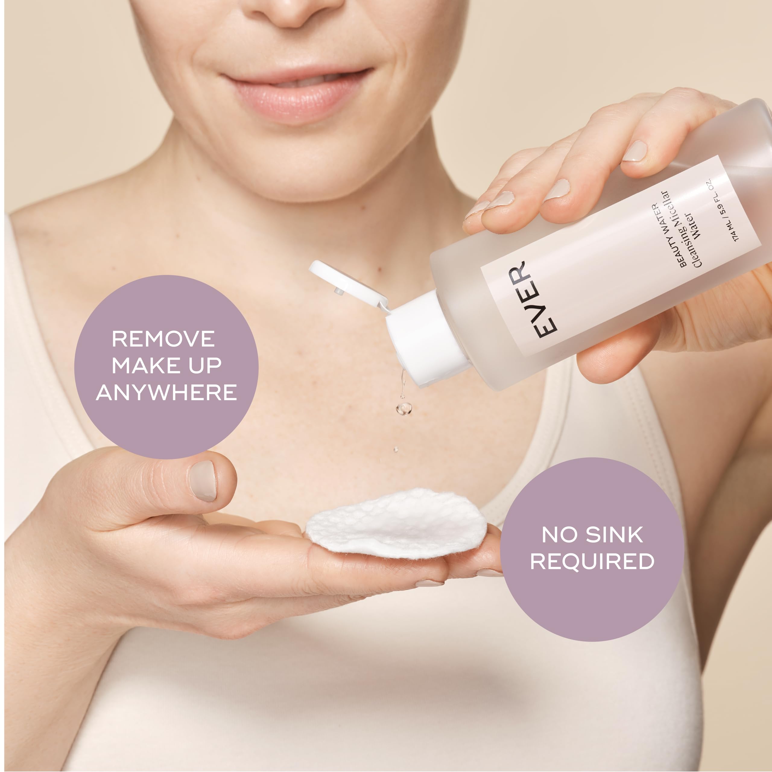 EVER Beauty Water Micellar Cleaning Water & Eye Makeup Remover... - EVER Official Product View 6