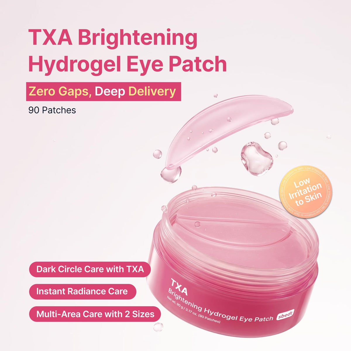 SUNGBOON EDITOR TXA Brightening Hydrogel Eye Patch 3 17 oz - SUNGBOON EDITOR Official Imagery - 3