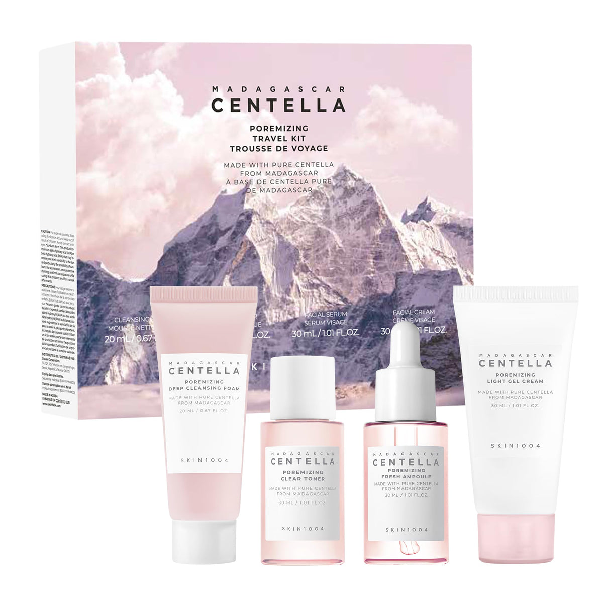 SKIN1004 Madagascar Centella Poremizing Travel Kit - SKIN1004 Official Imagery - 2