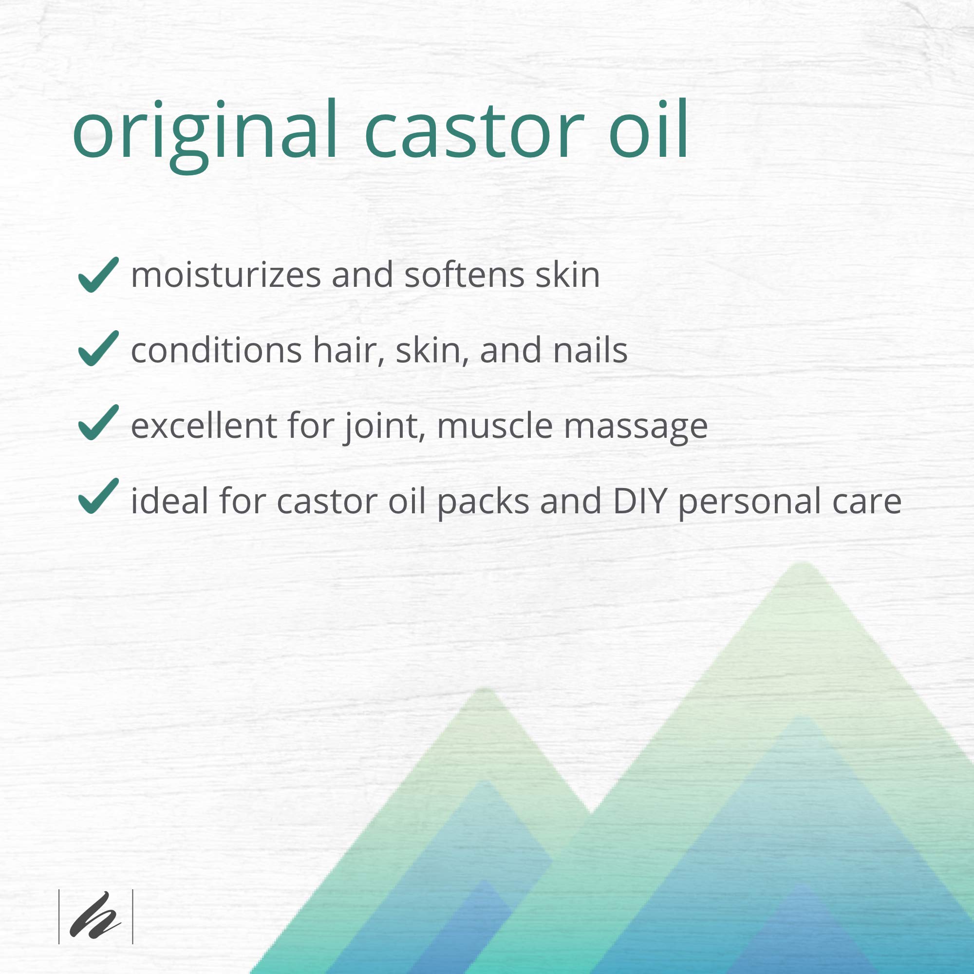 Home Health Original Castor Oil – Pure, Cold Pressed, 32 fl oz