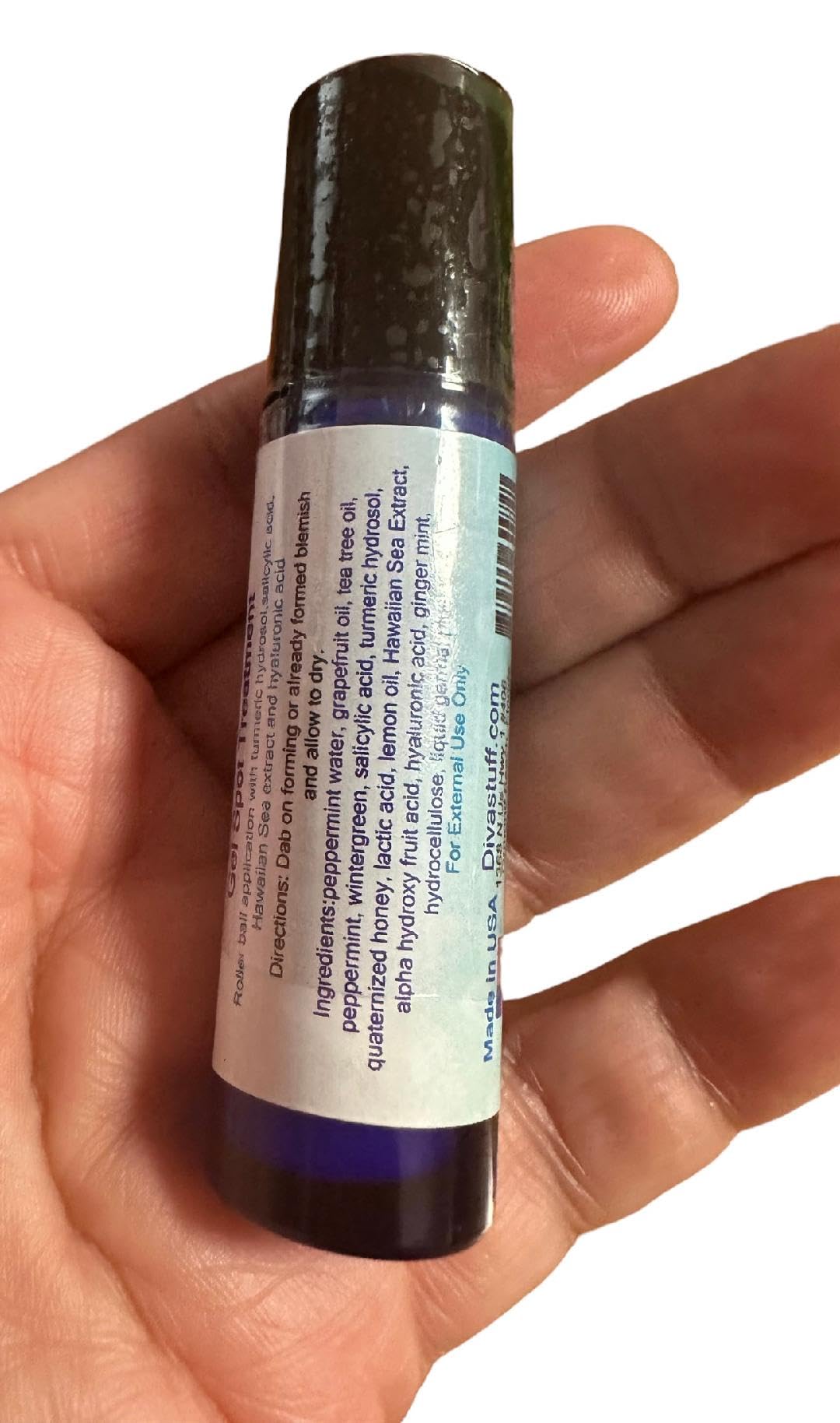 Diva Stuff Acne Gel Rollerball Serum, – with Hawaiian Sea - Diva Stuff