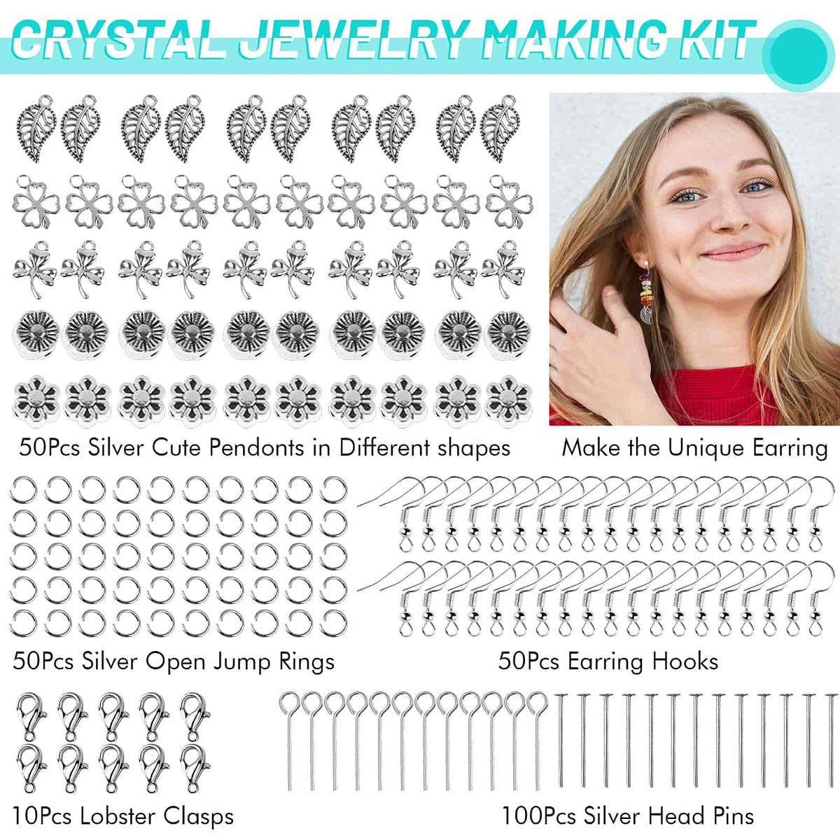 selizo Jewelry Making Kits for Adults Women with 28 Colors - selizo Official Imagery - 4