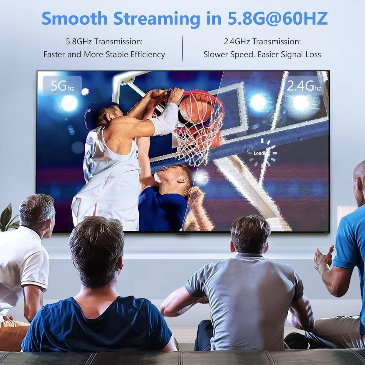 2026 Upgraded Wireless HDMI 4K Transmitter and Receiver - TIMBOOTECH Official Imagery - 4