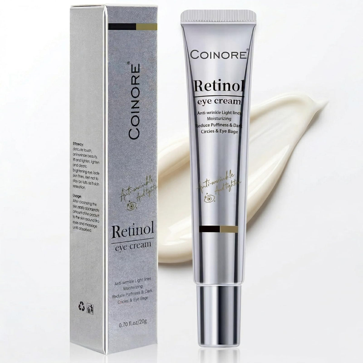 Retinol Under Eye Cream - coinore Official Imagery - 2