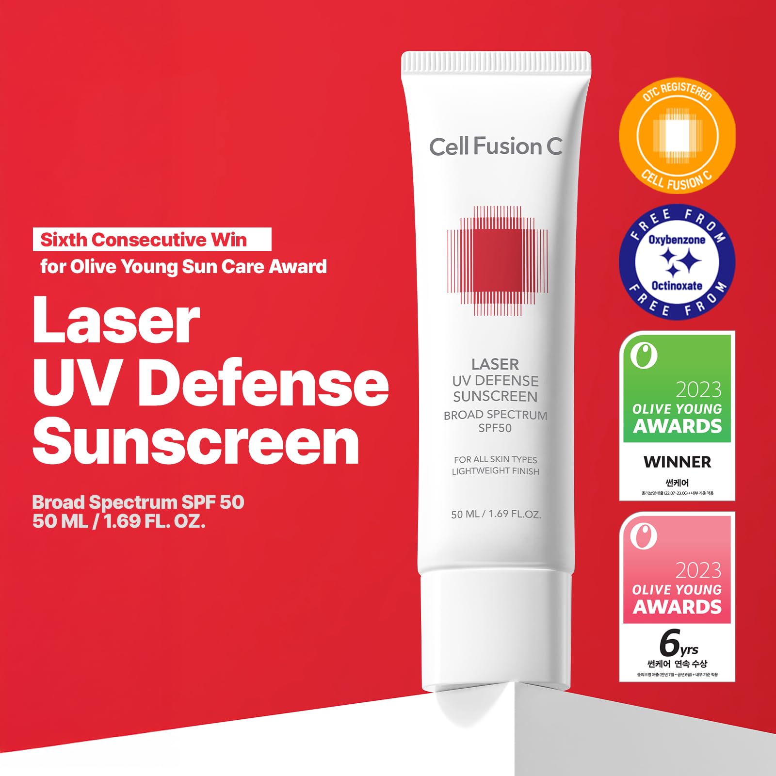 Cell Fusion C Laser UV Defense Sunscreen SPF 50 PDRN - Cell Fusion C Official Imagery - 3