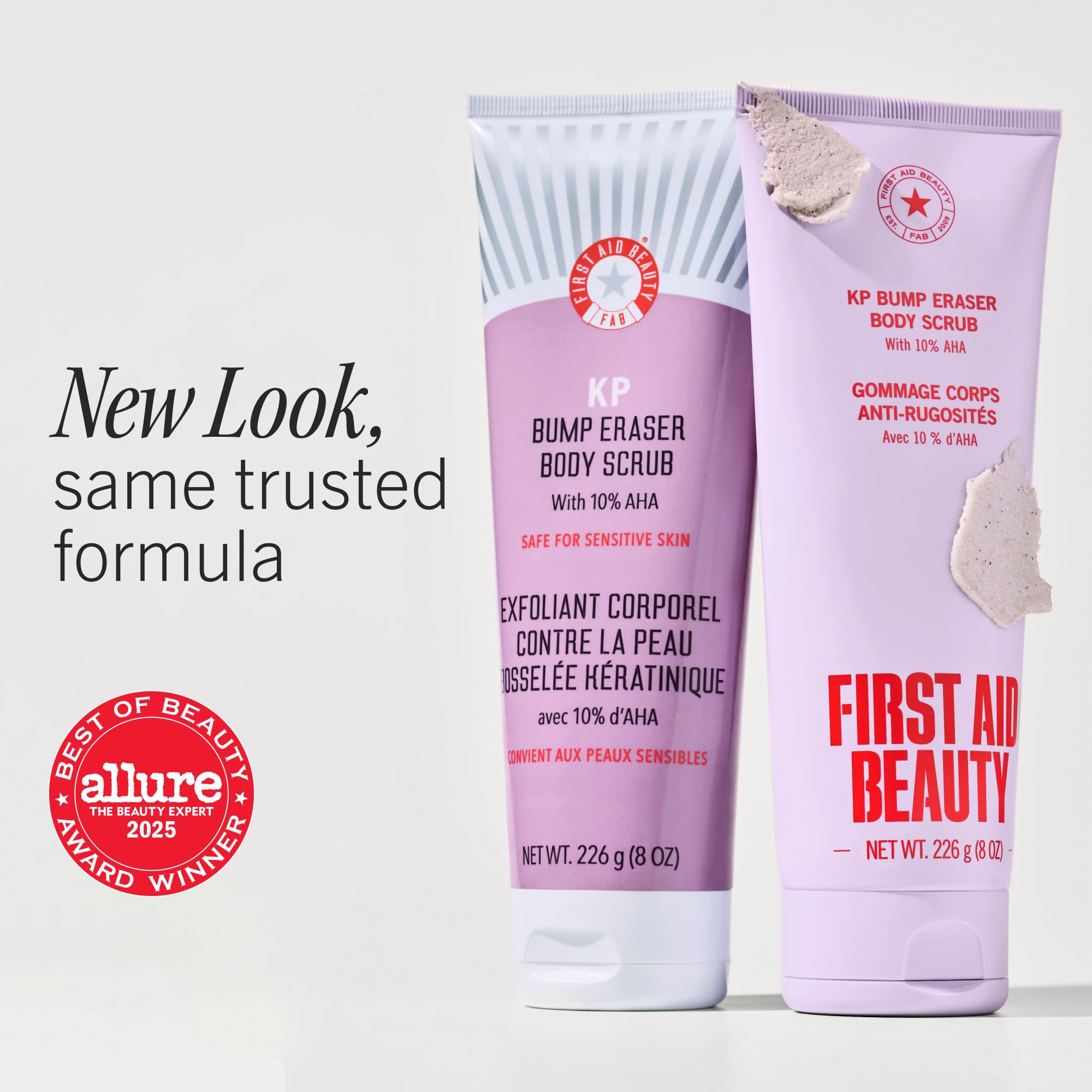 First Aid Beauty KP Bump Eraser Body Scrub with 10% AHA - Elefair Tech Official Product View 3