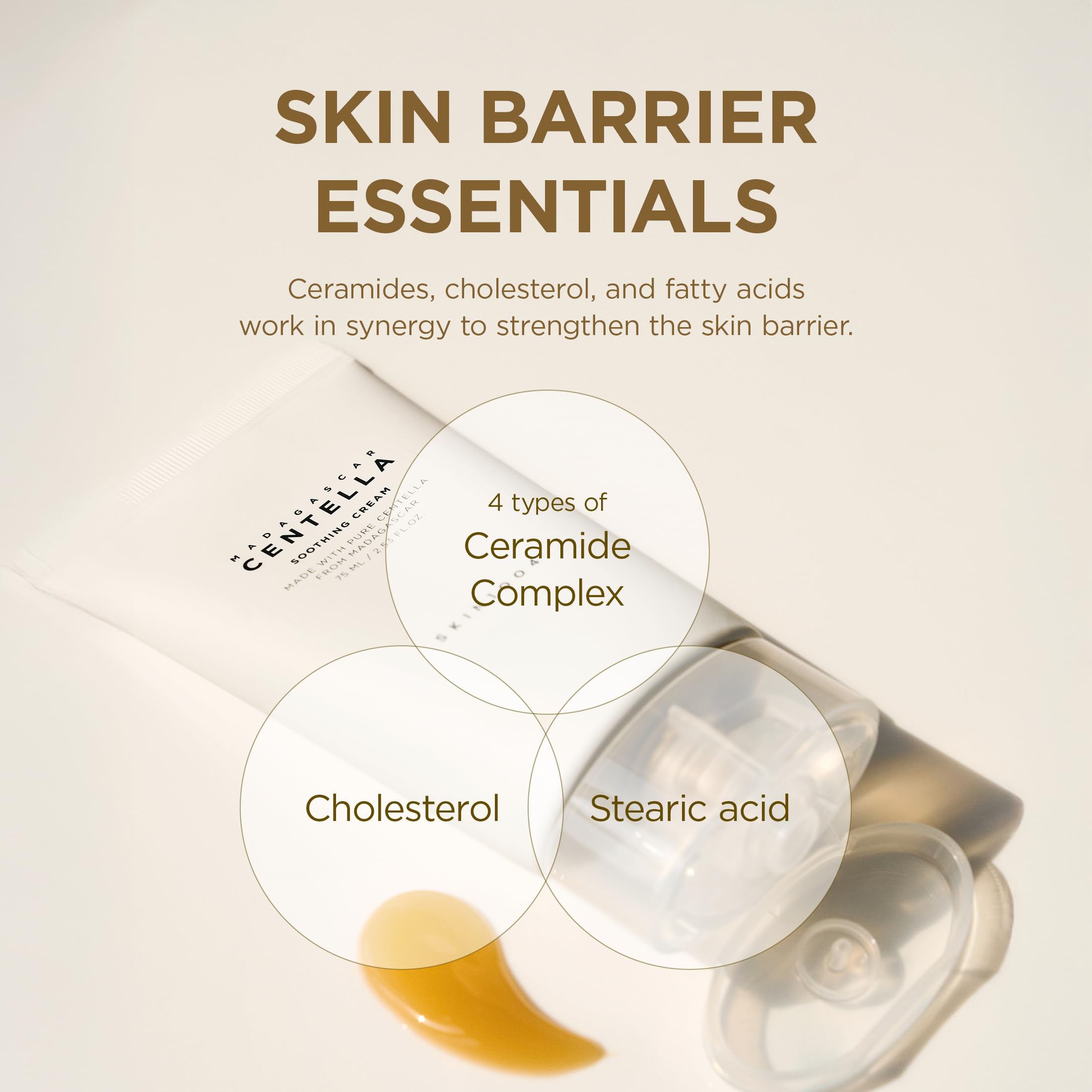 SKIN1004 Centella Soothing Cream, Face Moisturizer with Centella - SKIN1004