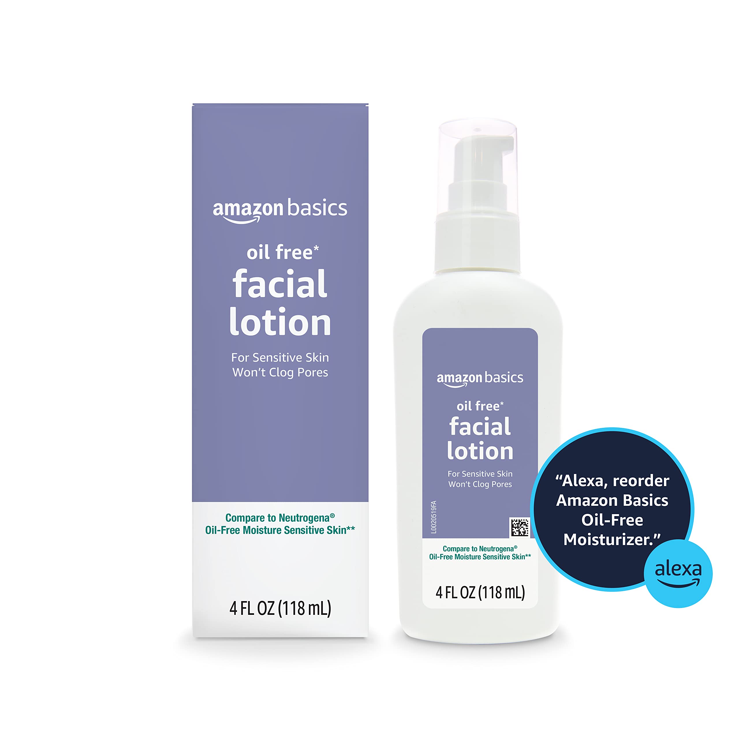 Basics Oil-free Facial Moisturizer for Sensitive Skin, Fragrance - Generic
