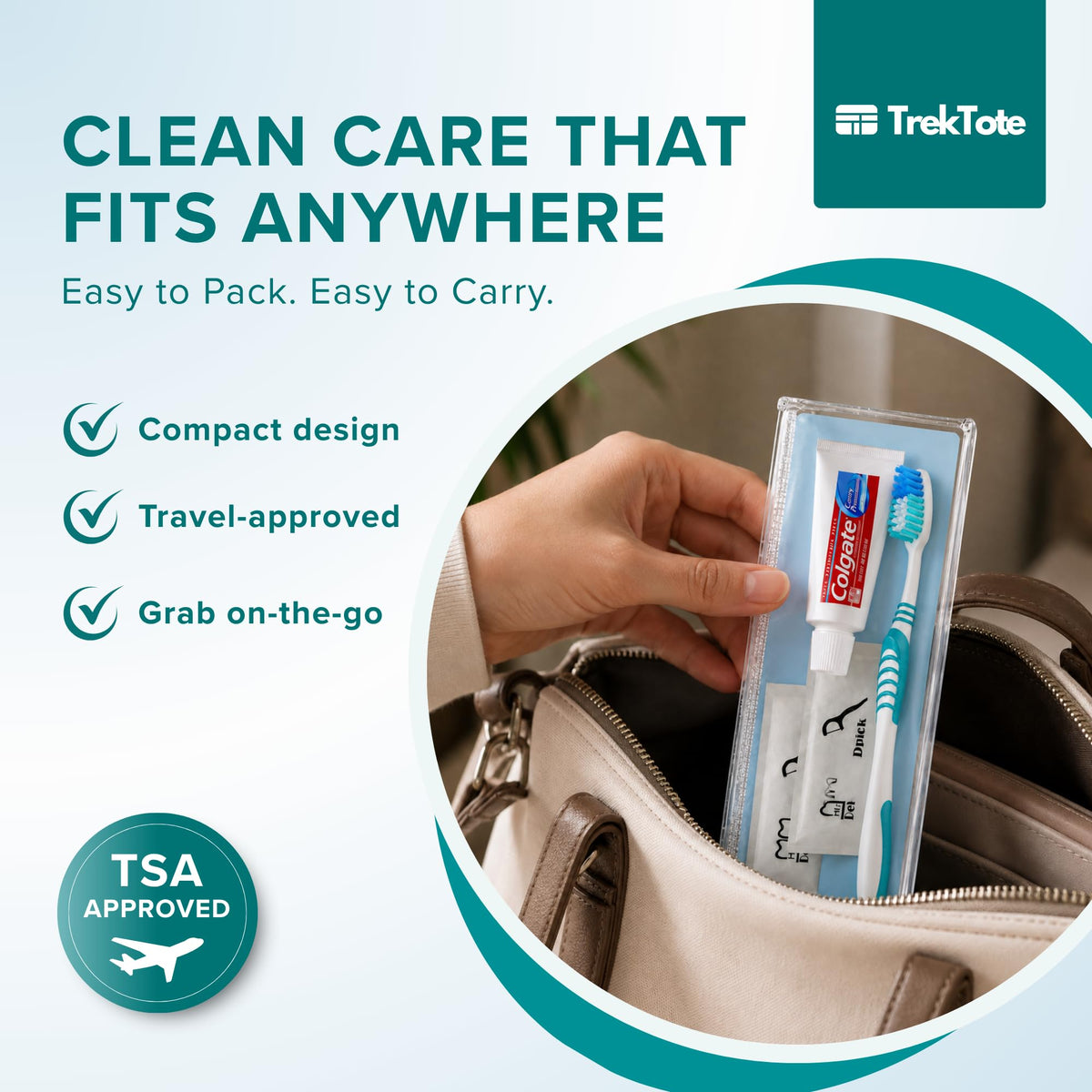 Bulk Toothbrushes and Toothpaste Kits Floss Picks Oral - TREKTOTE Official Imagery - 4