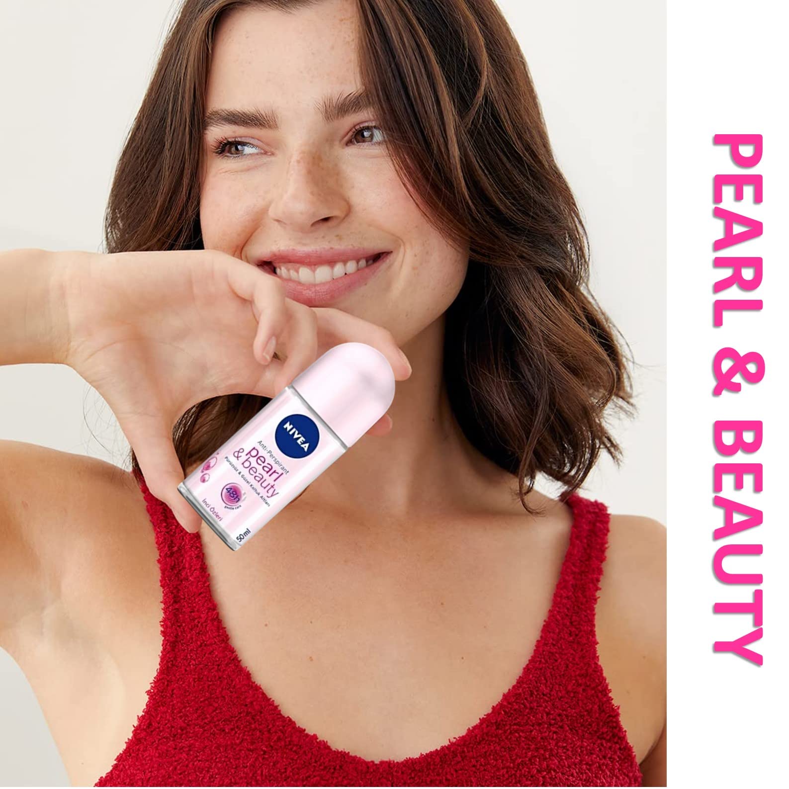 Nivea Women Deodorant Roll On Pearl & Beauty Pack of 3 - NIVEA Official Product View 7