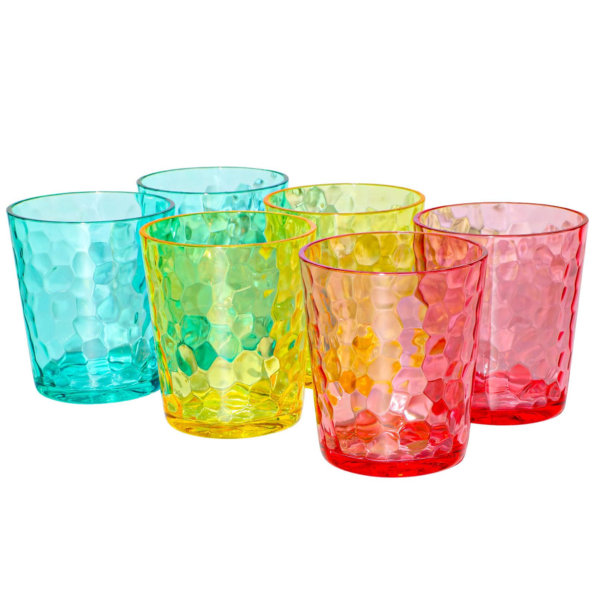 BPA Free Plastic Tumblers 6 Pack - AKMQYM Official Imagery - 8