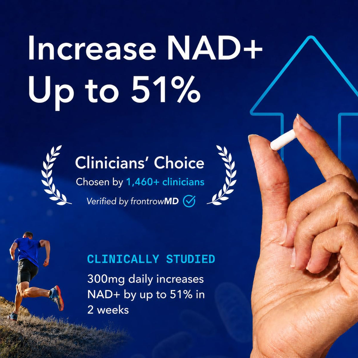 TRU NIAGEN NAD Supplement Nicotinamide Riboside 300mg 30 - TRU NIAGEN Official Imagery - 3
