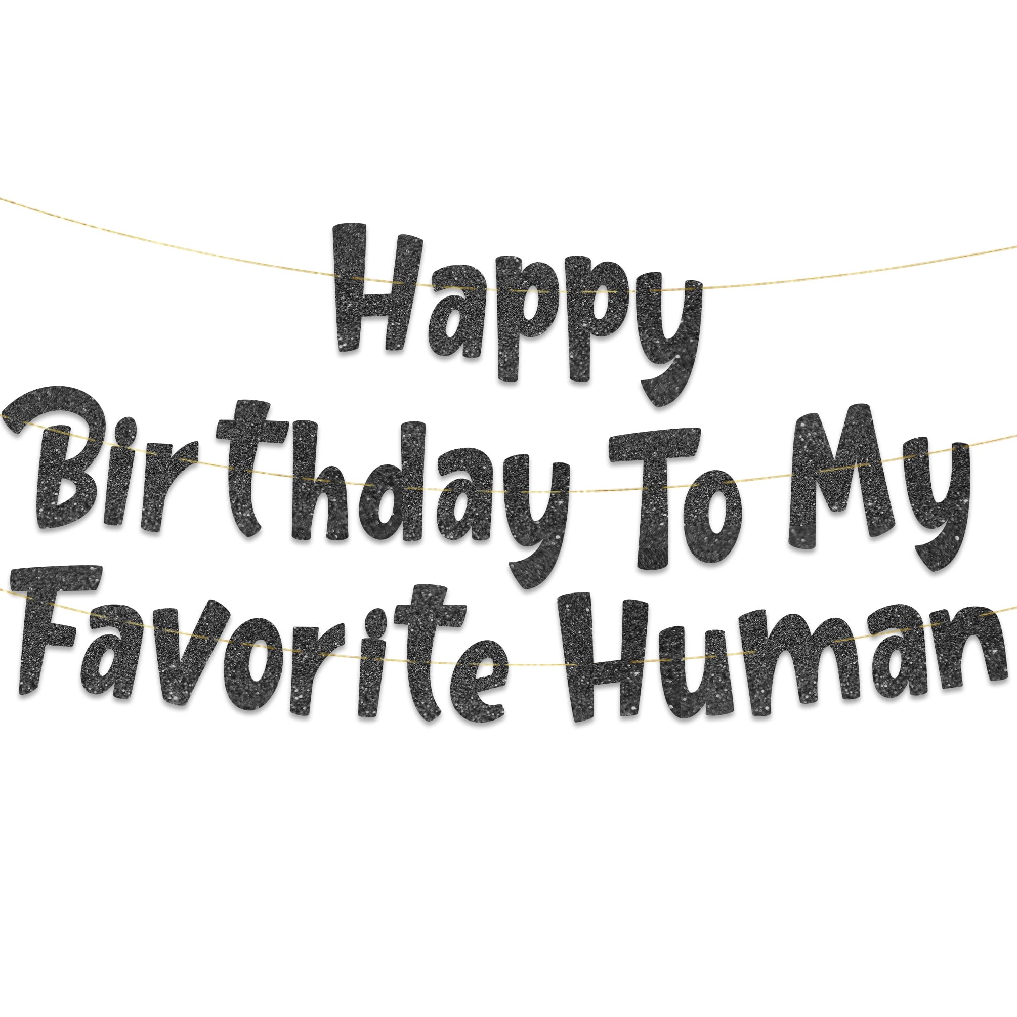Sterling James Co. Pre-Strung Happy Birthday To My Favorite Human - Sterling James Co. Official Product View 8