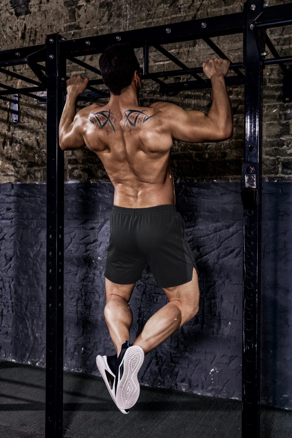 COOFANDY Men s 2 Pack Gym Workout Shorts Athletic 5 Inch - COOFANDY Official Imagery - 4