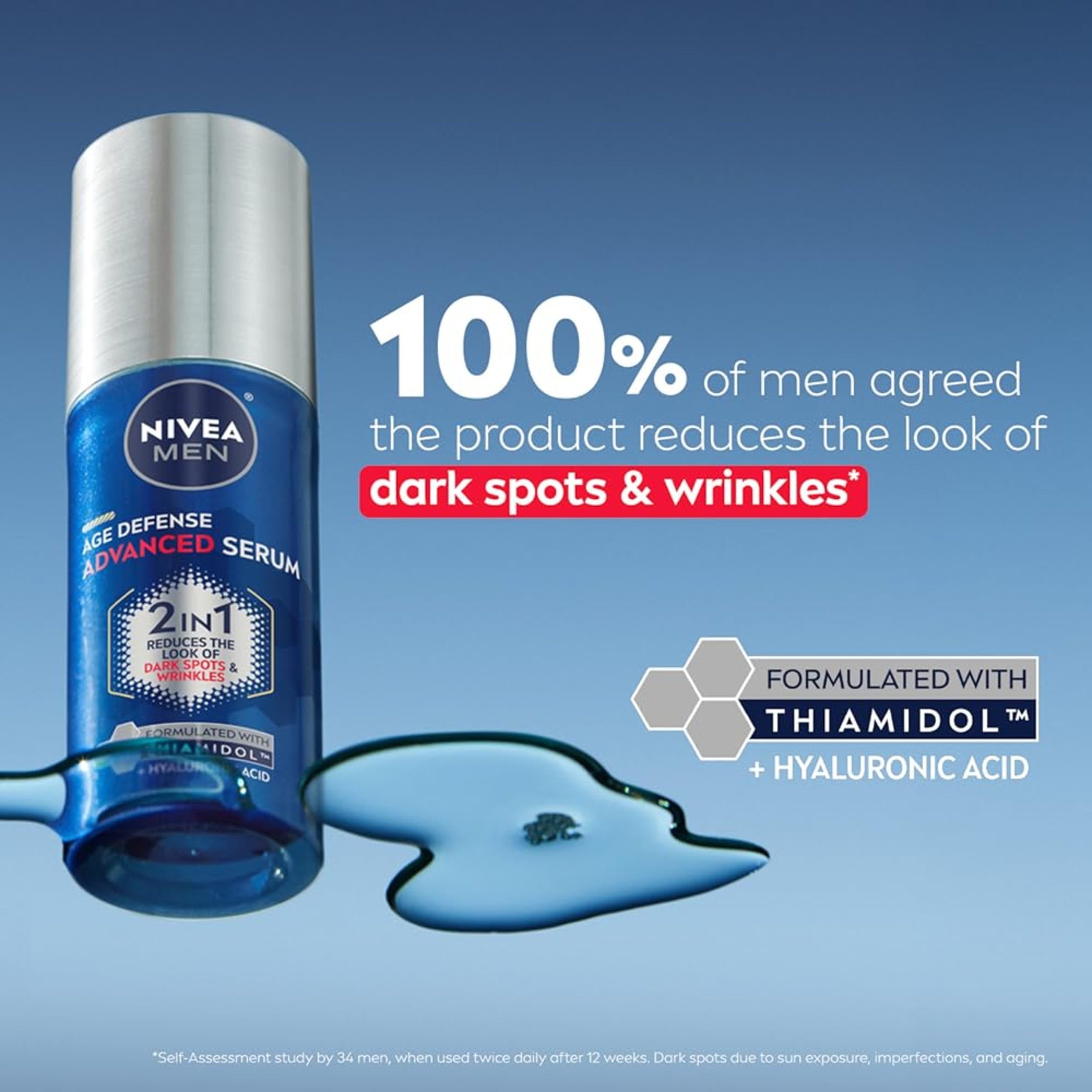 NIVEA MEN Age Defense Advanced Face Serum for Dark Spots with - NIVEA MEN