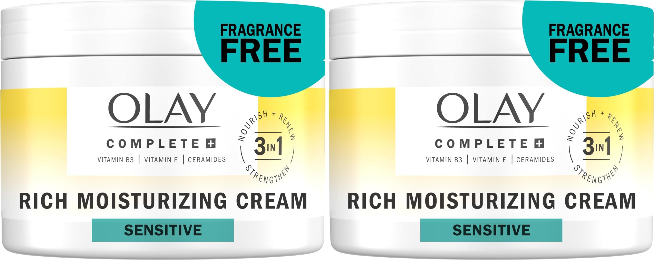 Olay Face Moisturizer, Complete+ Rich Moisturizing Cream - Olay