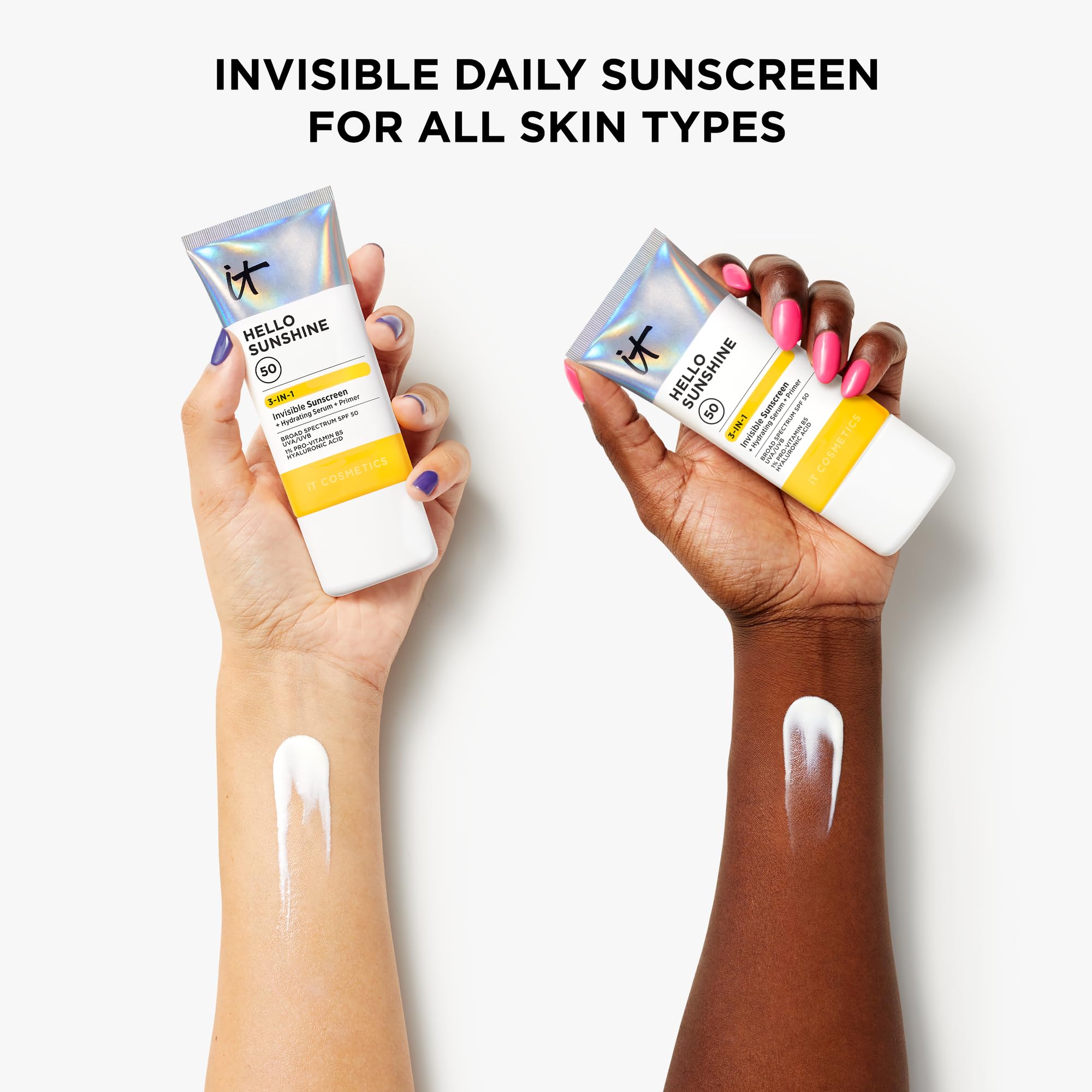 IT Cosmetics Hello Sunshine Hydrating Serum Facial Sunscreen - Premium Selection Official Imagery - 6