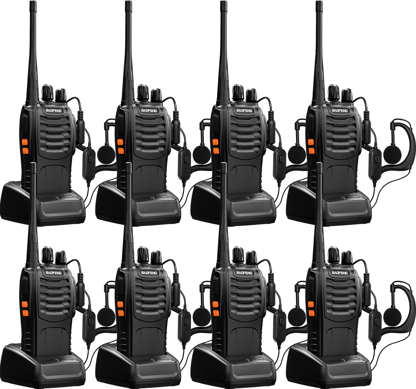 Baofeng Walkie Talkies Two-Way Radios bf-888s for Adults Long Ran by BAOFENG - Angle View 8