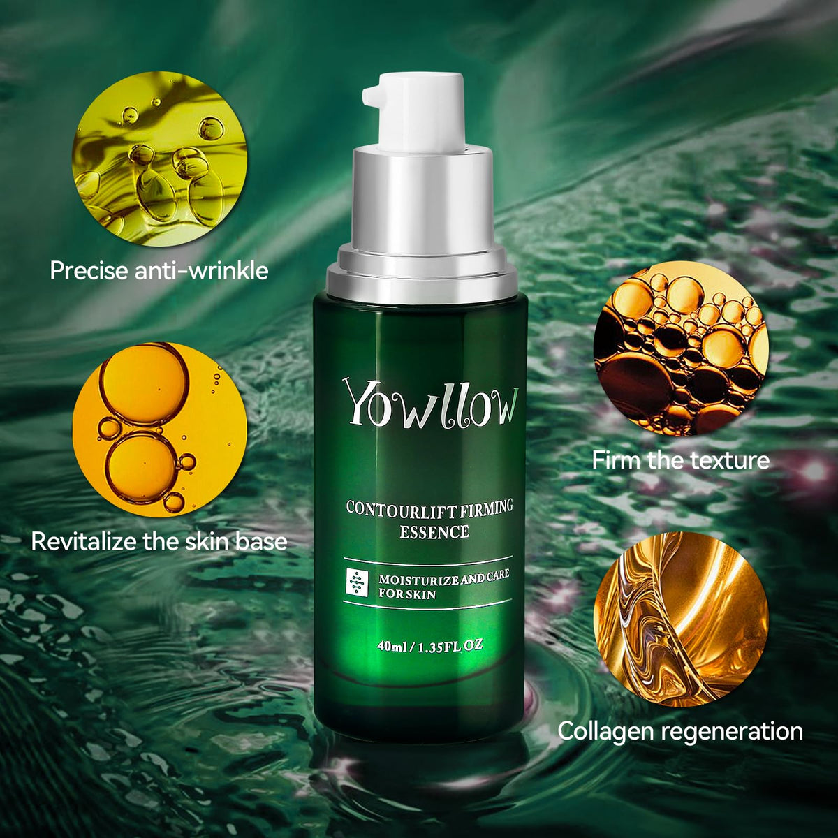 Hydrating Facial Serums Anti Aging Formula with Natural - Yowllow Official Imagery - 8