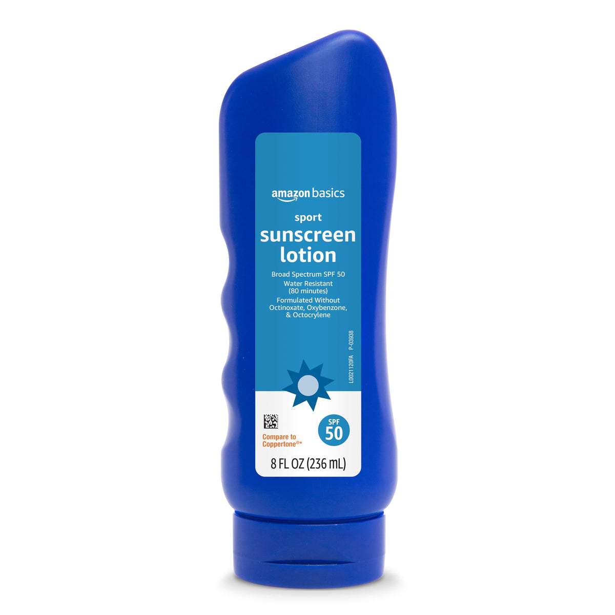 Amazon Basics Sport Body Sunscreen Lotion SPF 50 Water - Amazon Brand - Solimo Official Imagery - 8