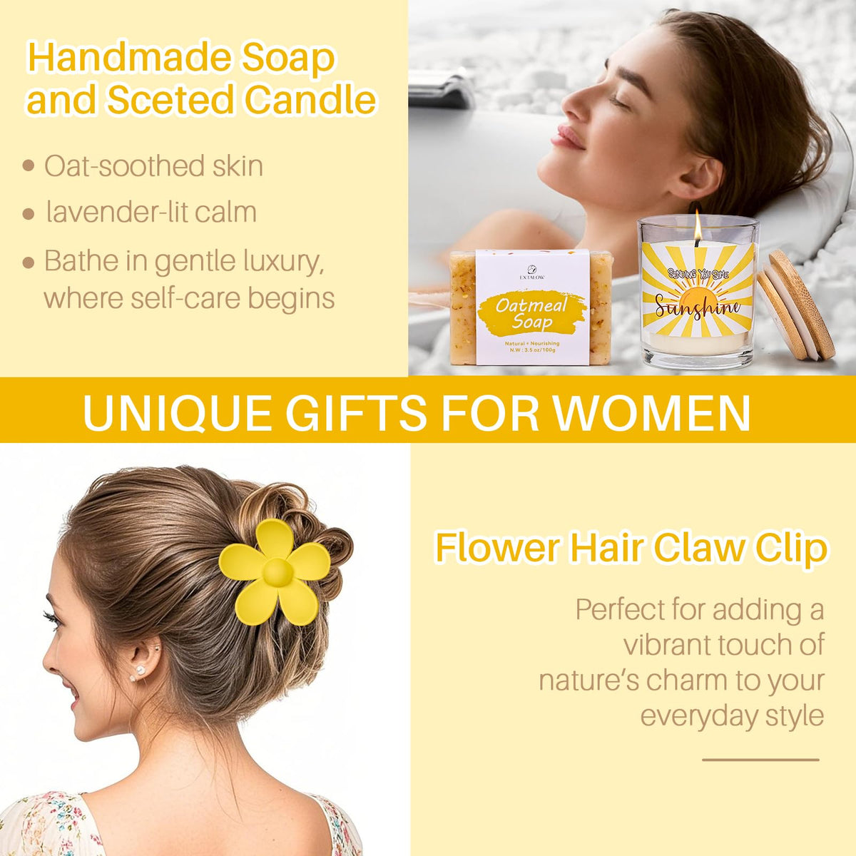 Birthday Gifts for Women Sending Sunshine Sunflower Get Well - EXTALOW Official Imagery - 5