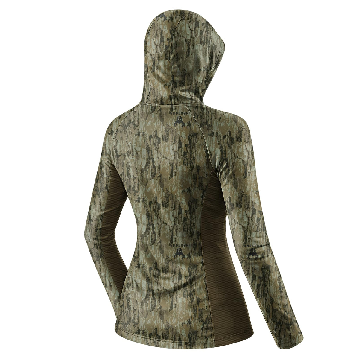 Women s Camo Hunting Hoodie with Face Mask UPF 50 Quick Dry - Hartena Official Imagery - 7