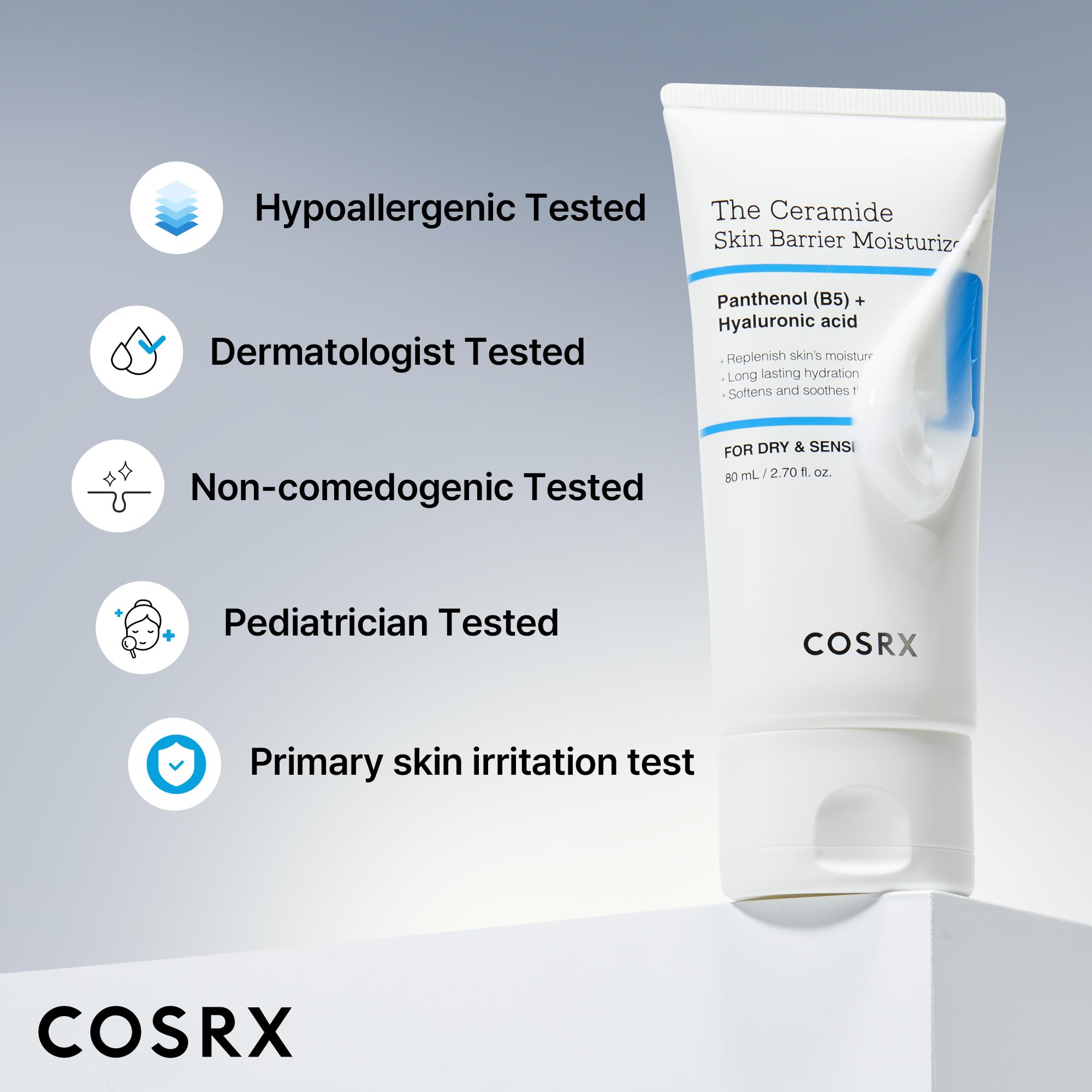 COSRX 7X Ceramide Moisturizer for Face, Barrier Repair Face Cream, 2 - COSRX Official Product View 7
