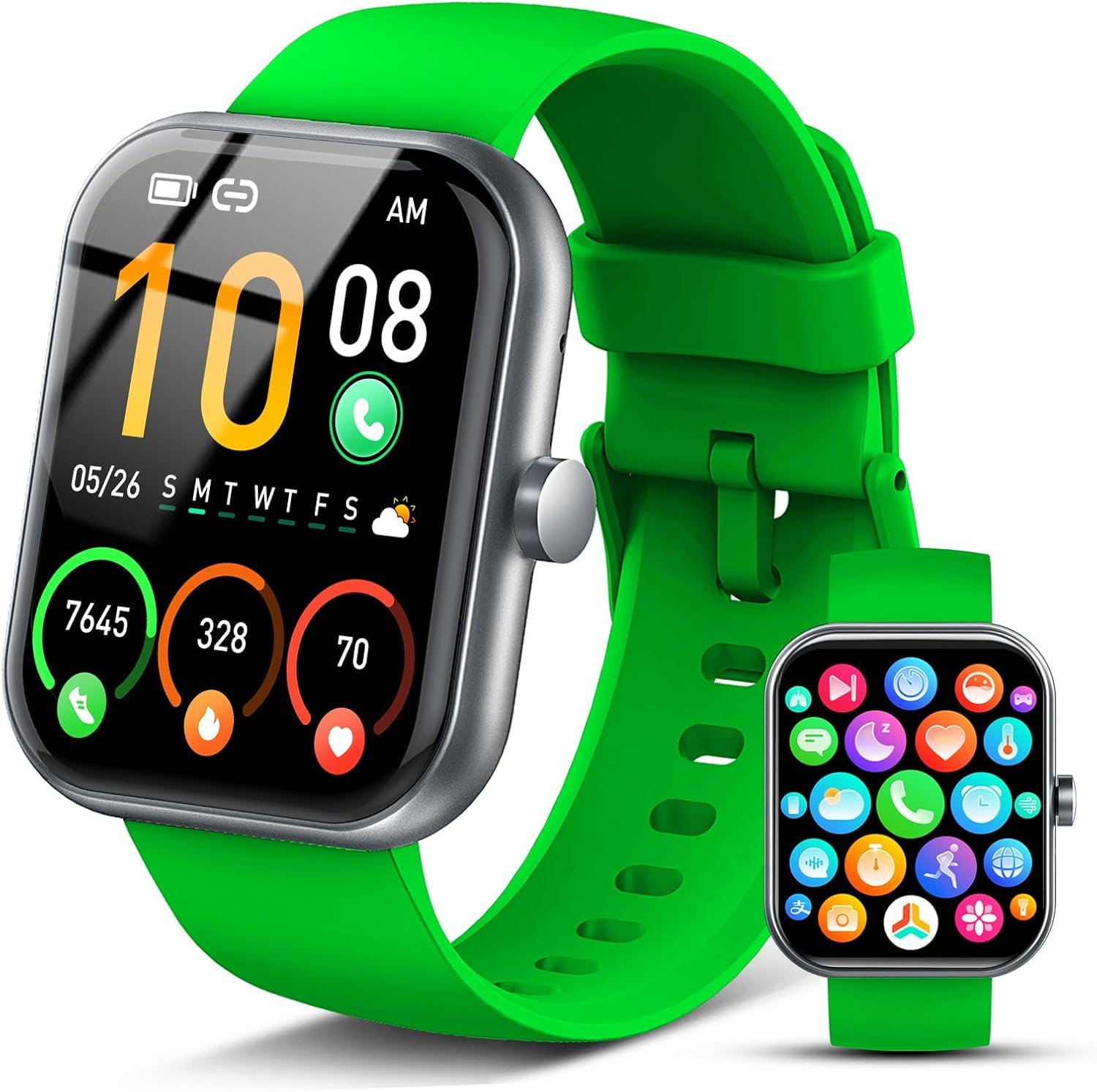 Coucur 2026 Smart Watch for Men Women  , 1.96" HD Fitness Tracker Runn - View 9