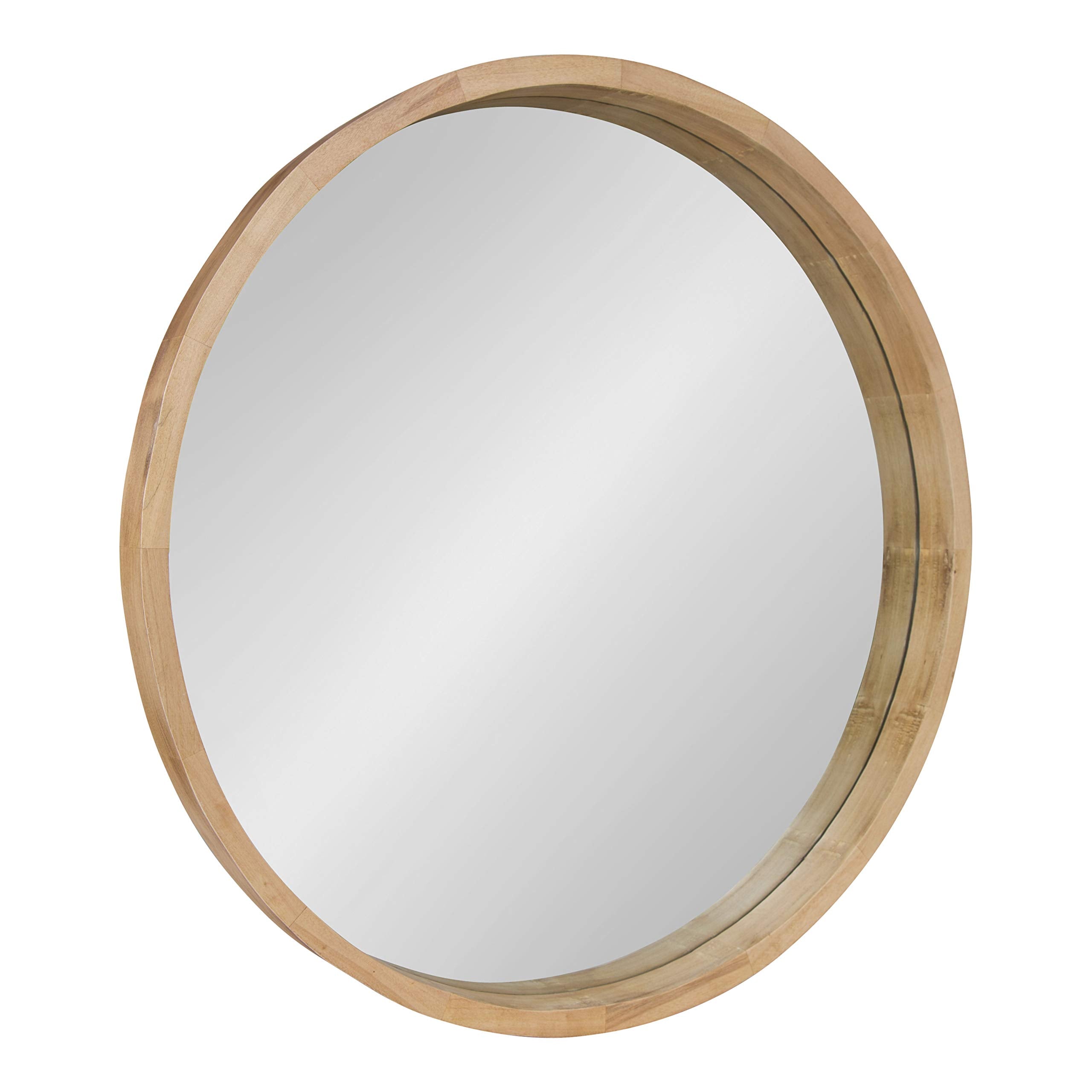 Kate and Laurel Hutton Round Decorative Large Modern Wood Frame - Product Imagery
