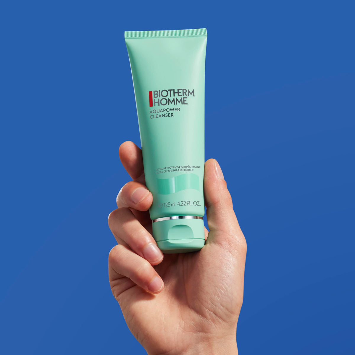 Biotherm Homme Aquapower Cleanser for Oily and Dry Skin with - Premium Selection Official Imagery - 4