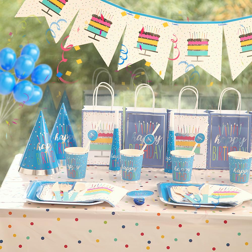Deluxe Birthday Party Supplies Set Complete Decoration - Party Ready Official Imagery - 5