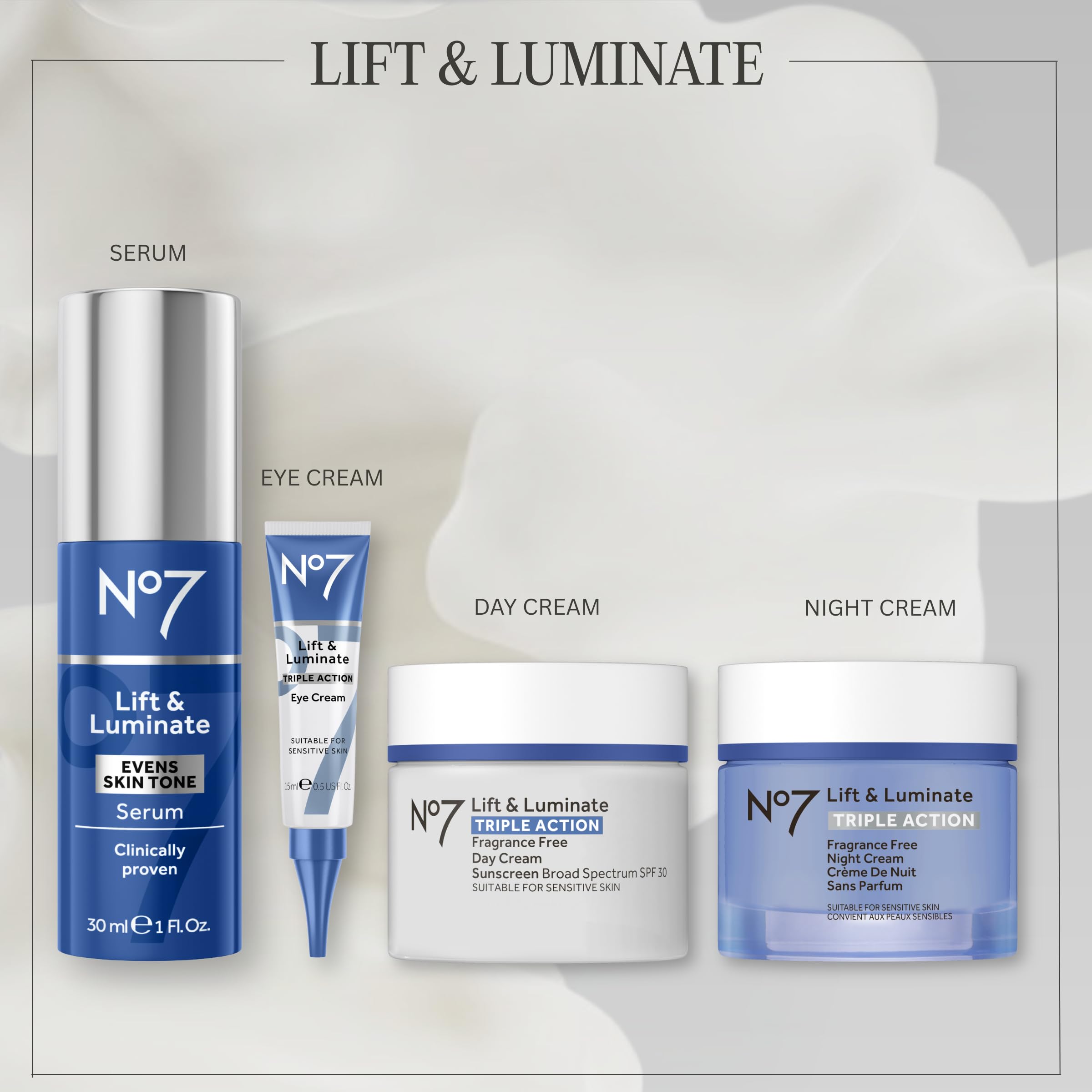 No7 Lift Luminate Triple Action Face Cream with SPF 30 1 69 - No7 Official Imagery - 7