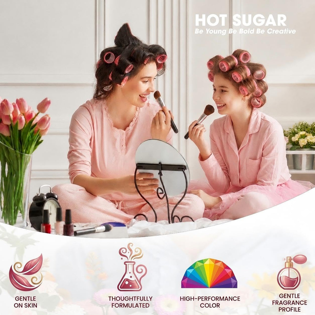 Hot Sugar Makeup Kit with Train Case for Teens - Hot Sugar Official Imagery - 6
